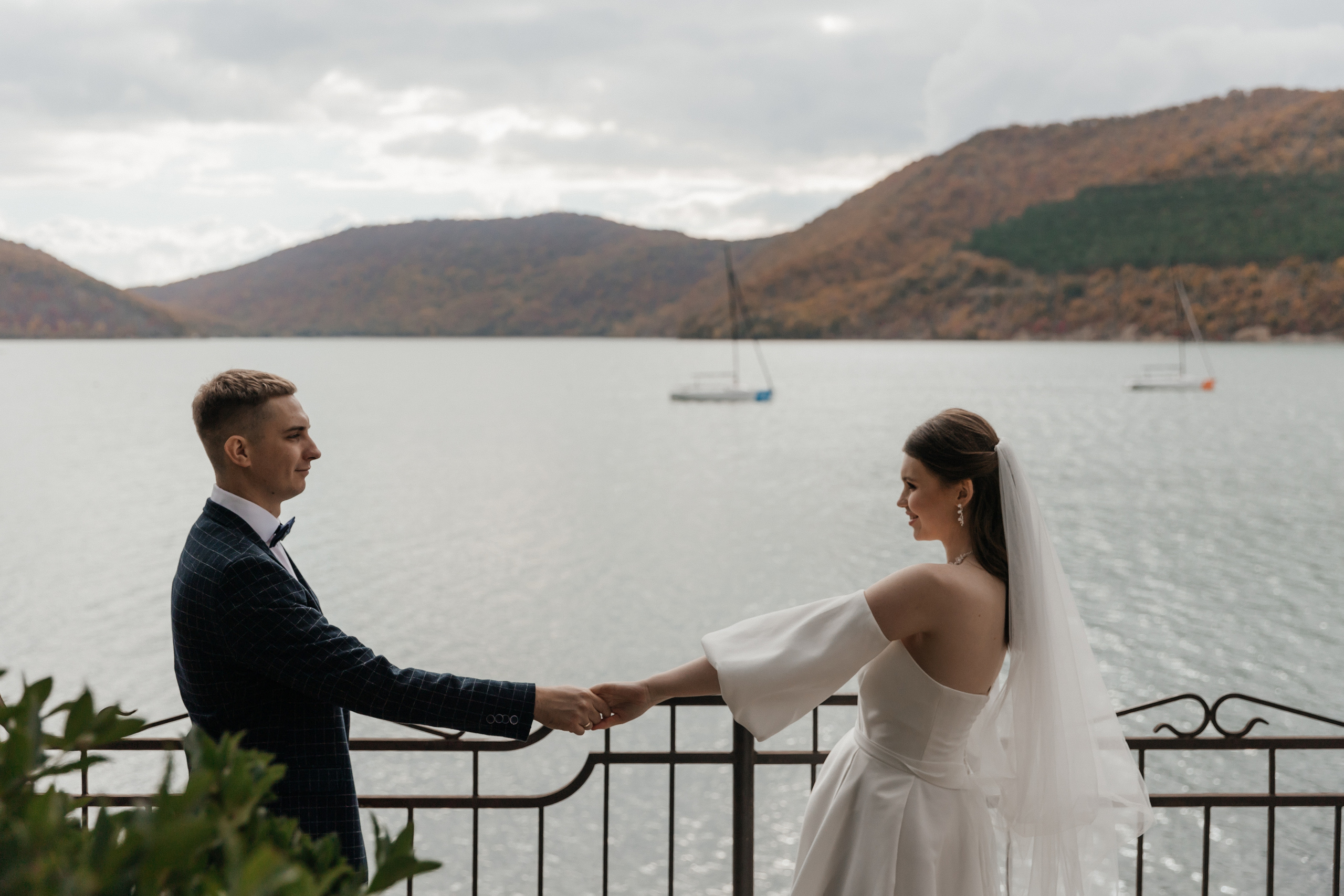Свадебная прогулка Николай и Анастасия. Свадебный и семейный фотограф Стампель Анастасия г. Новороссийск