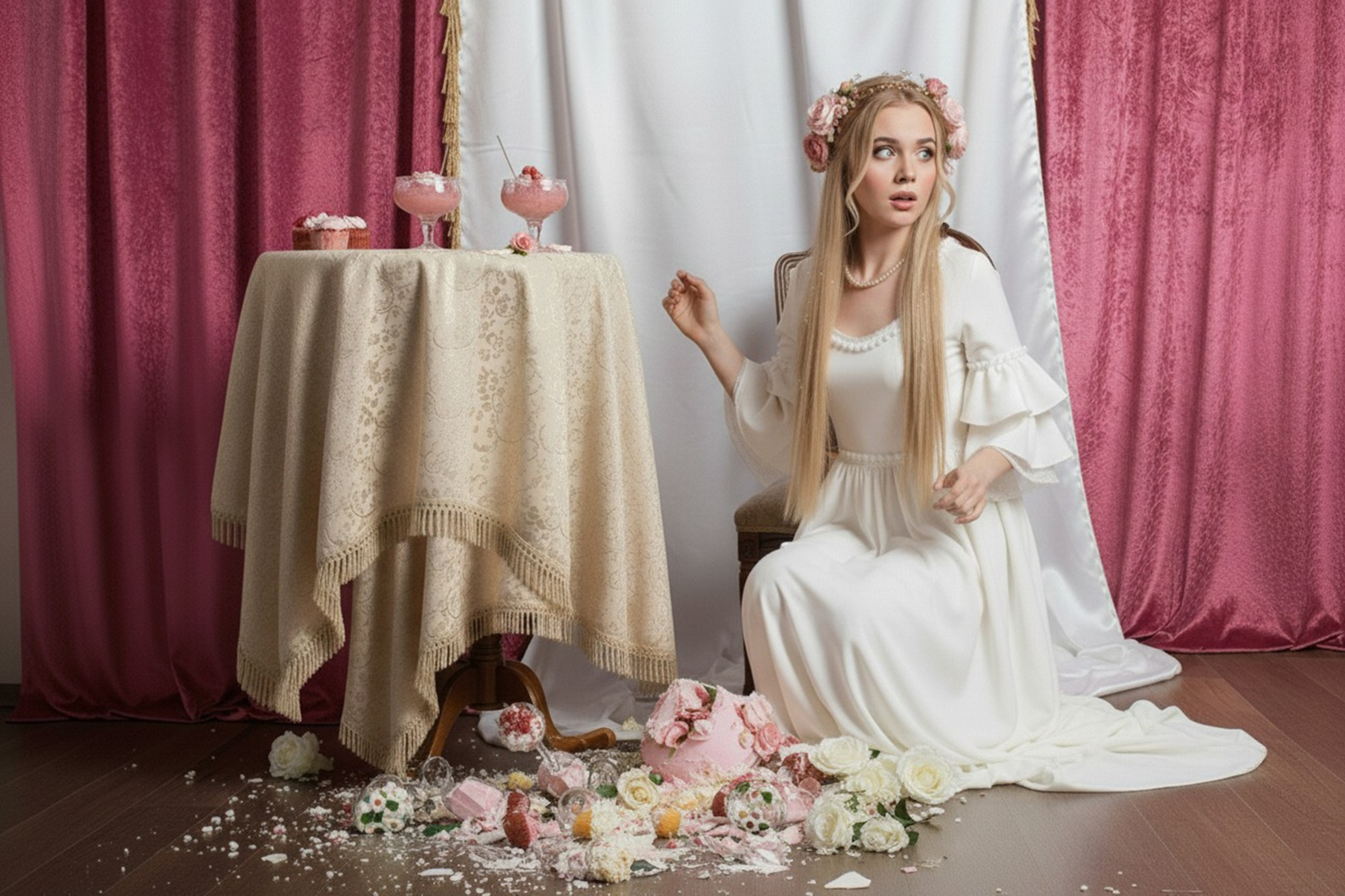 Творческая фотосессия «Тортичный Апокалипсис». Фотограф в Москве Виталий Мишкин