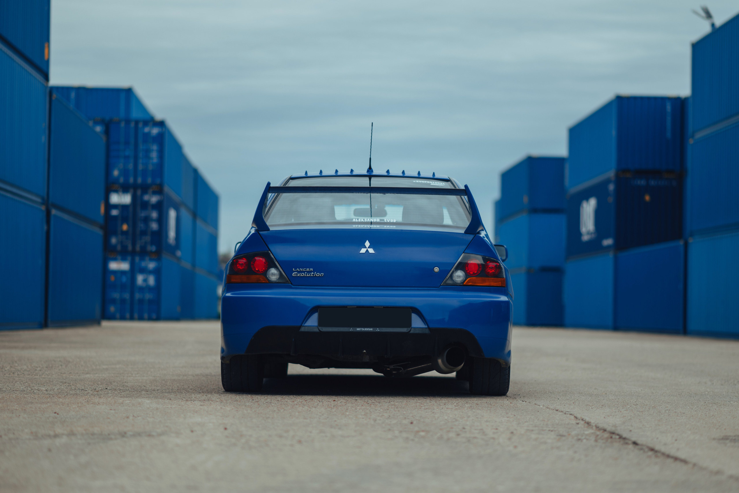 Mitsubishi Lancer Evo VIII. DeLorein