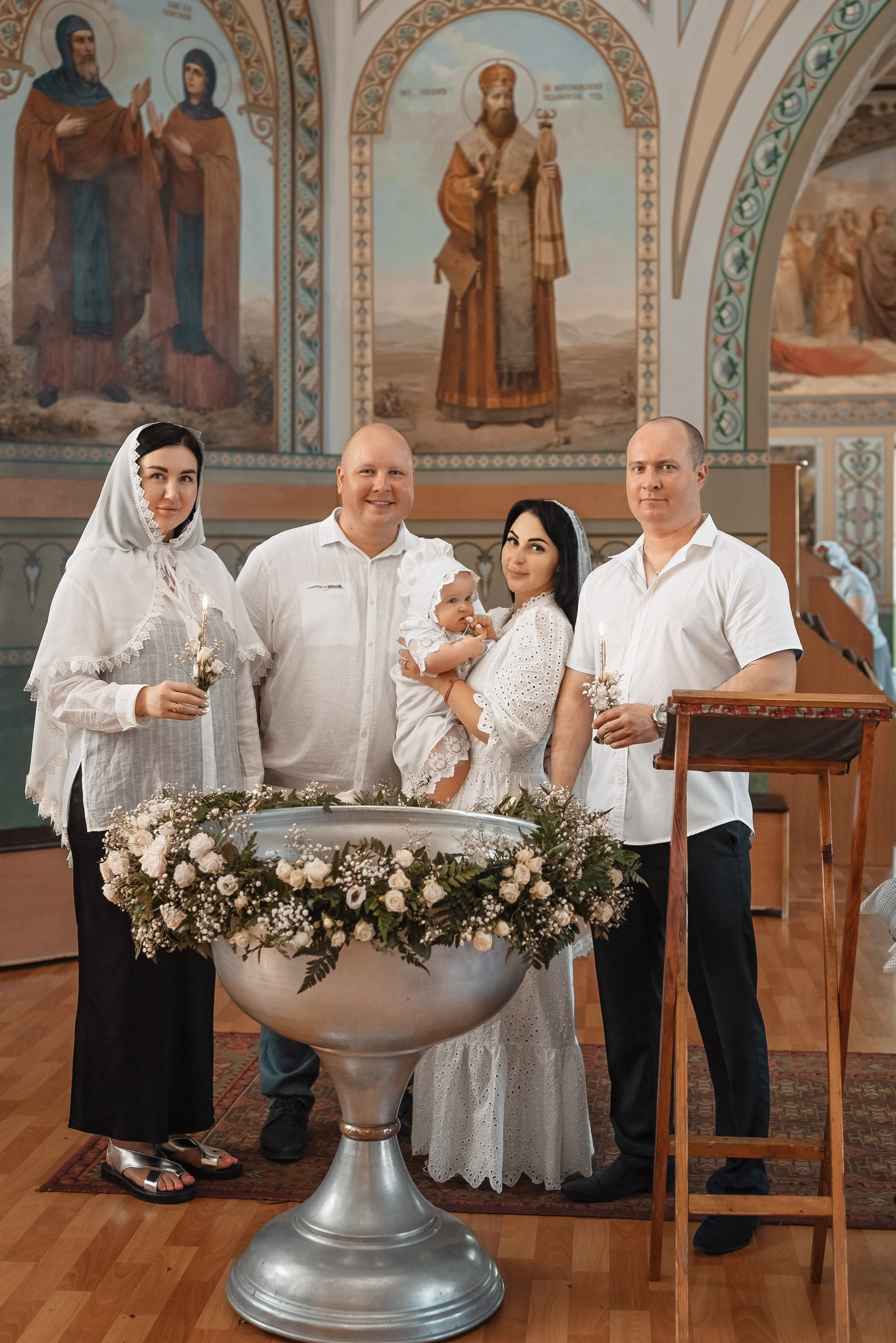 Крещение в храме Иоанна Богослова. Церковный фотограф на Таинство Крещения и Венчания в Оренбурге и Оренбургской области Екатерина Белкина