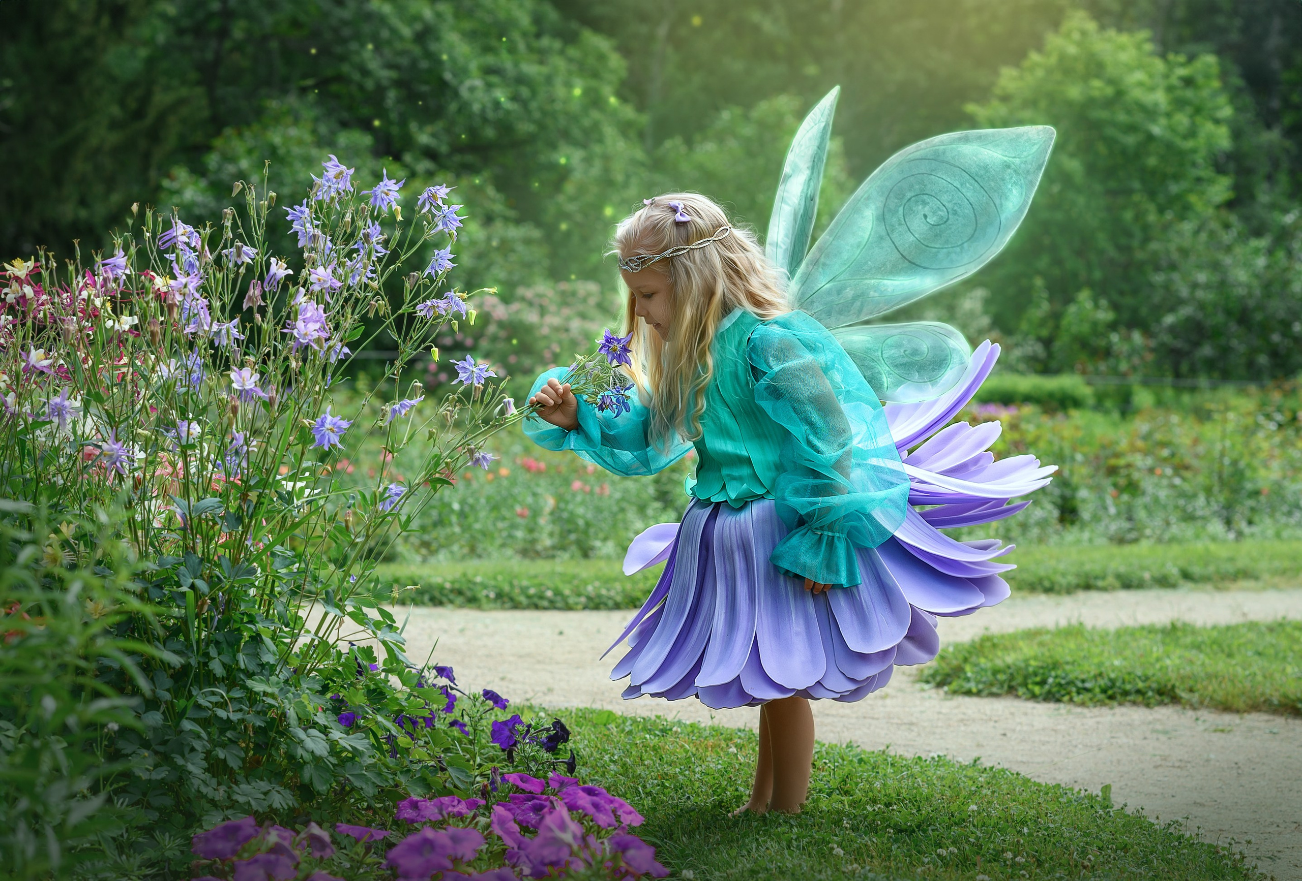 Цветочная фея. Семейный фотограф Екатеринбург Лора Мур