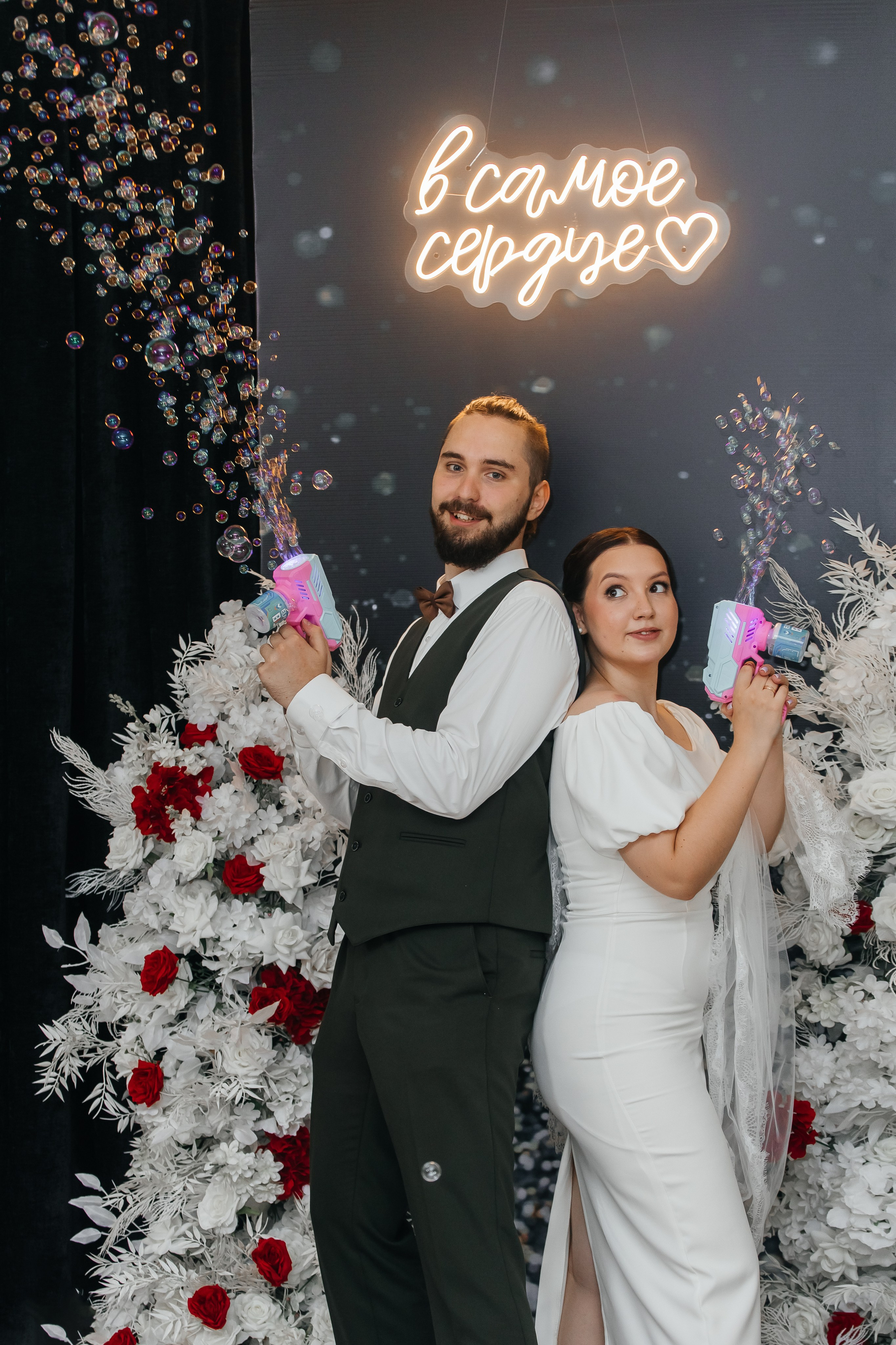 Фотосъемка свадебного банкета в Новопокровской