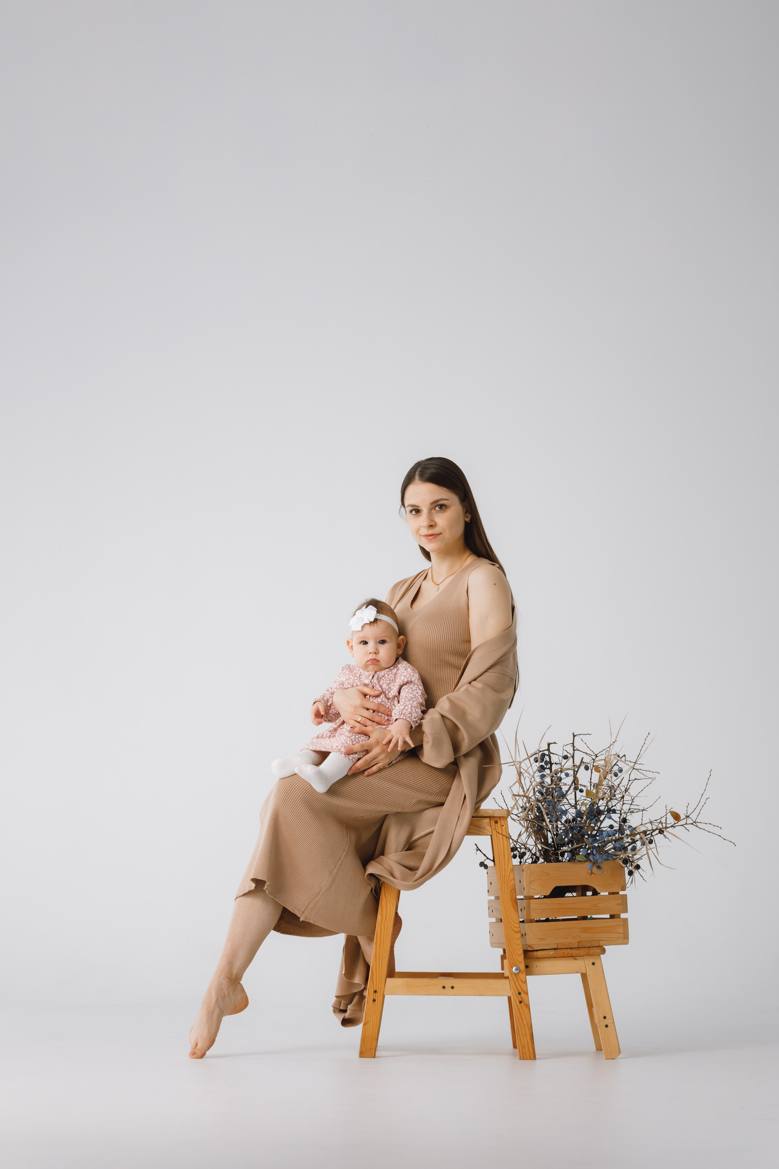 Семейная студийная фотосессия. Свадебный и семейный фотограф в Краснодарском крае Мария Данилкина