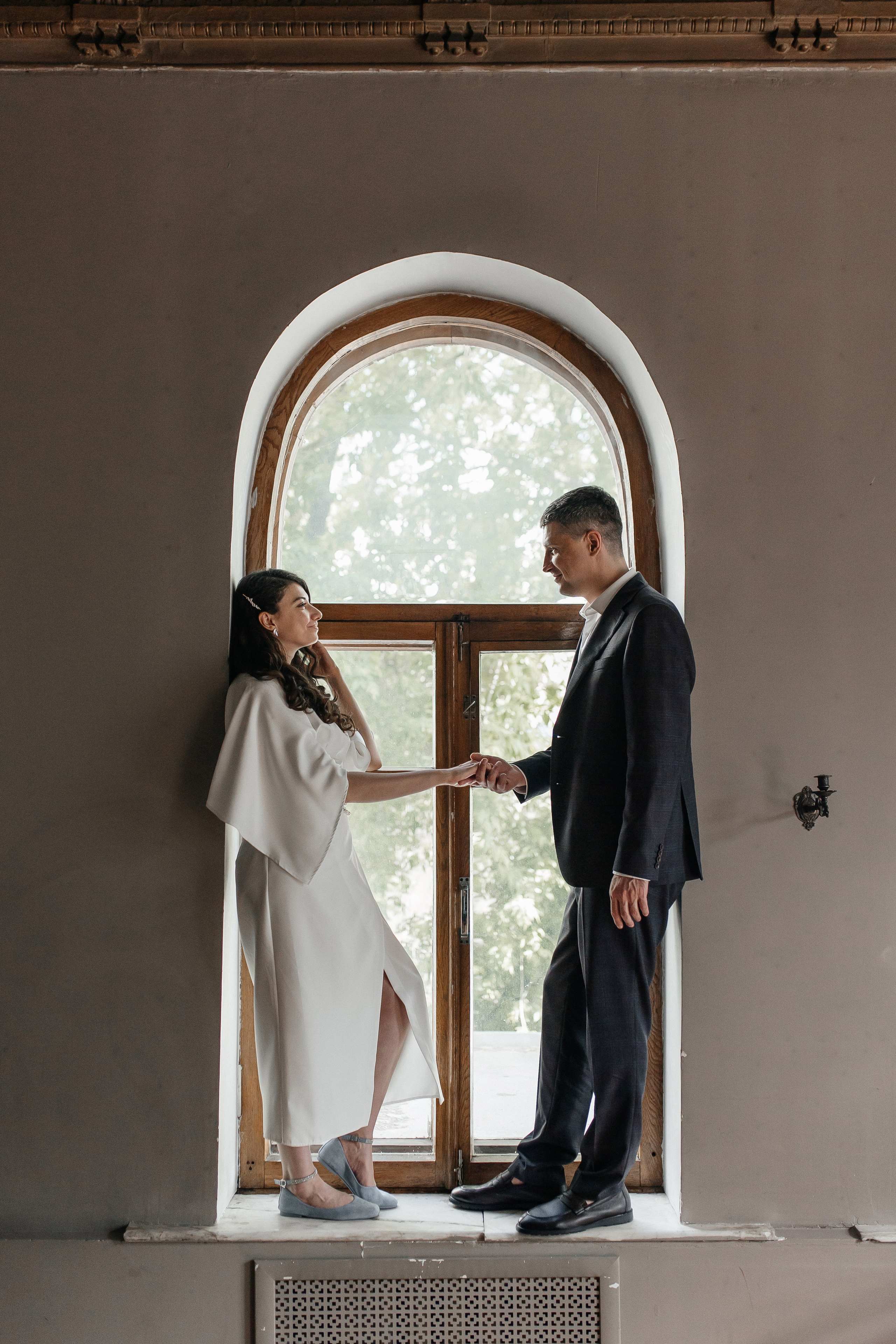 Свадебная фотосессия в Усадьбе в Москве. Свадебный фотограф в Москве Дарья Олендарёва