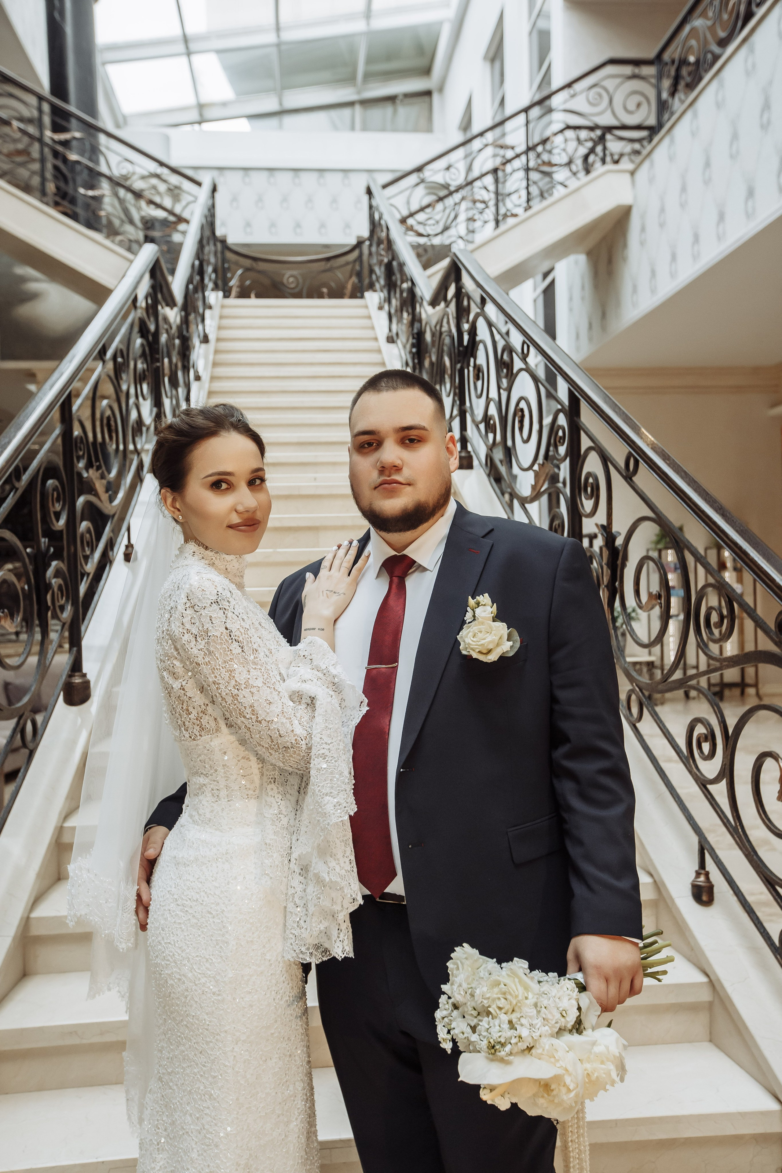 Прогулка по Москве с фотографом: отель Милан - центральная лестница