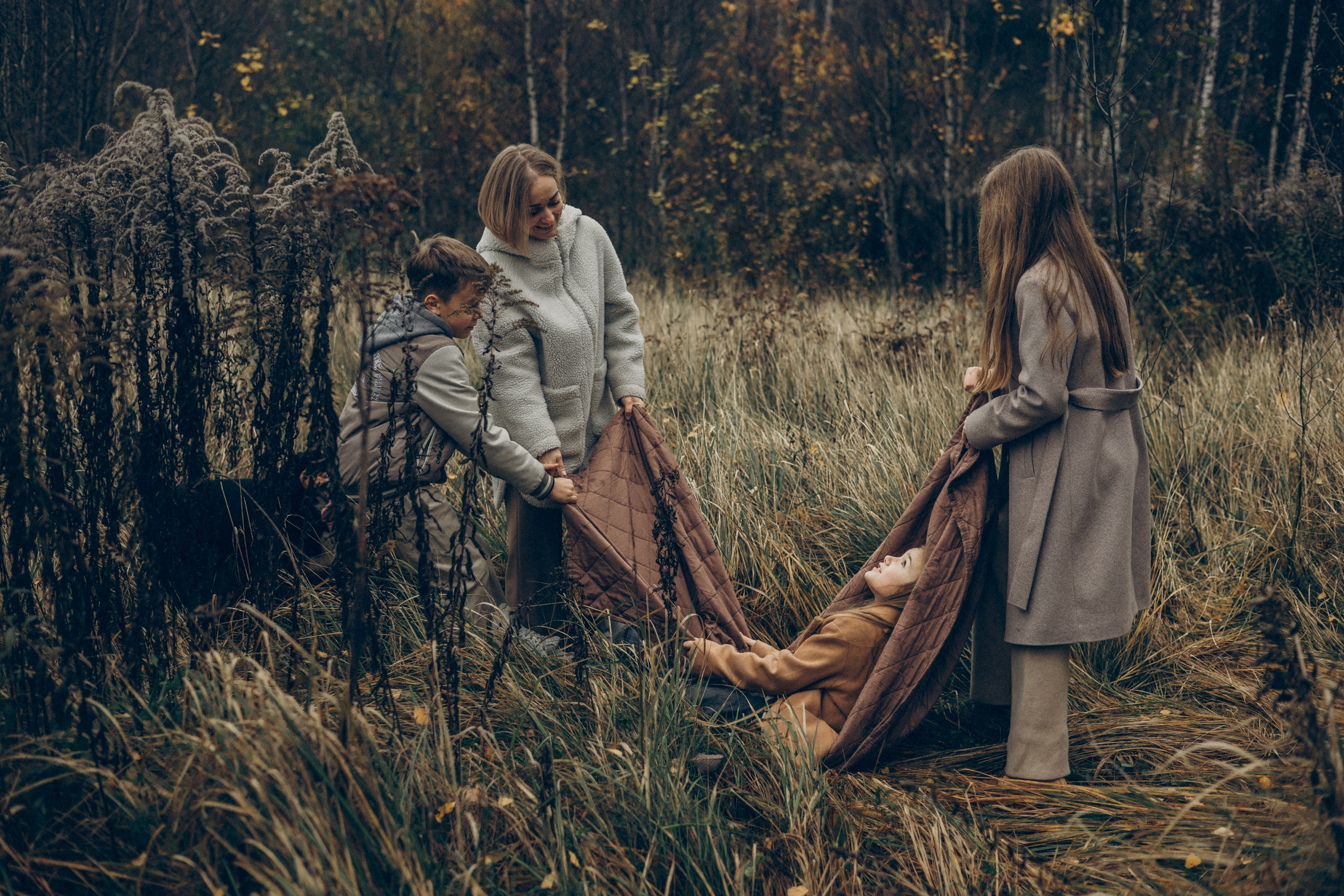 Осенняя прогулка. Фотограф в Москве Наталья Спиридонова