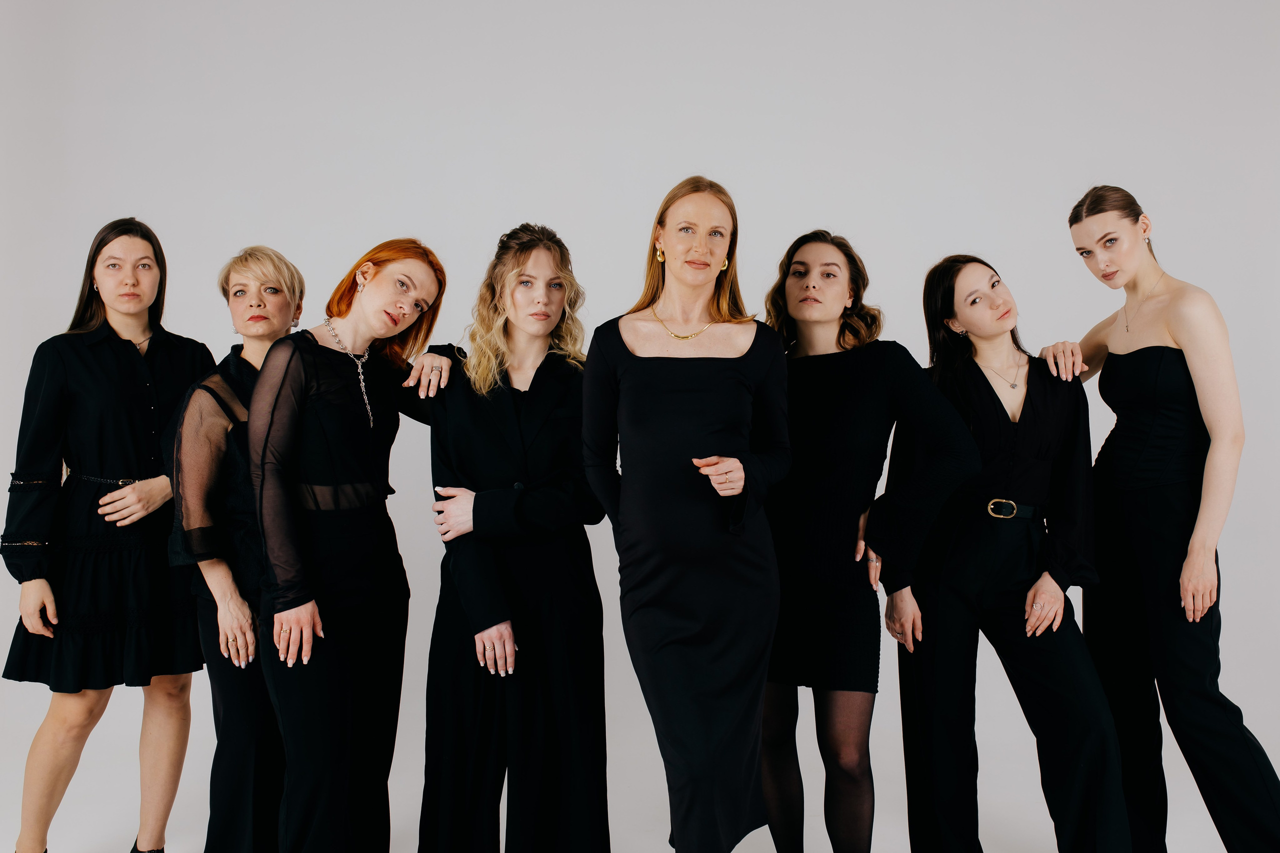 Фотоссесия коллектива Модельной школы. Фотограф в Кирове Настя Шабардина