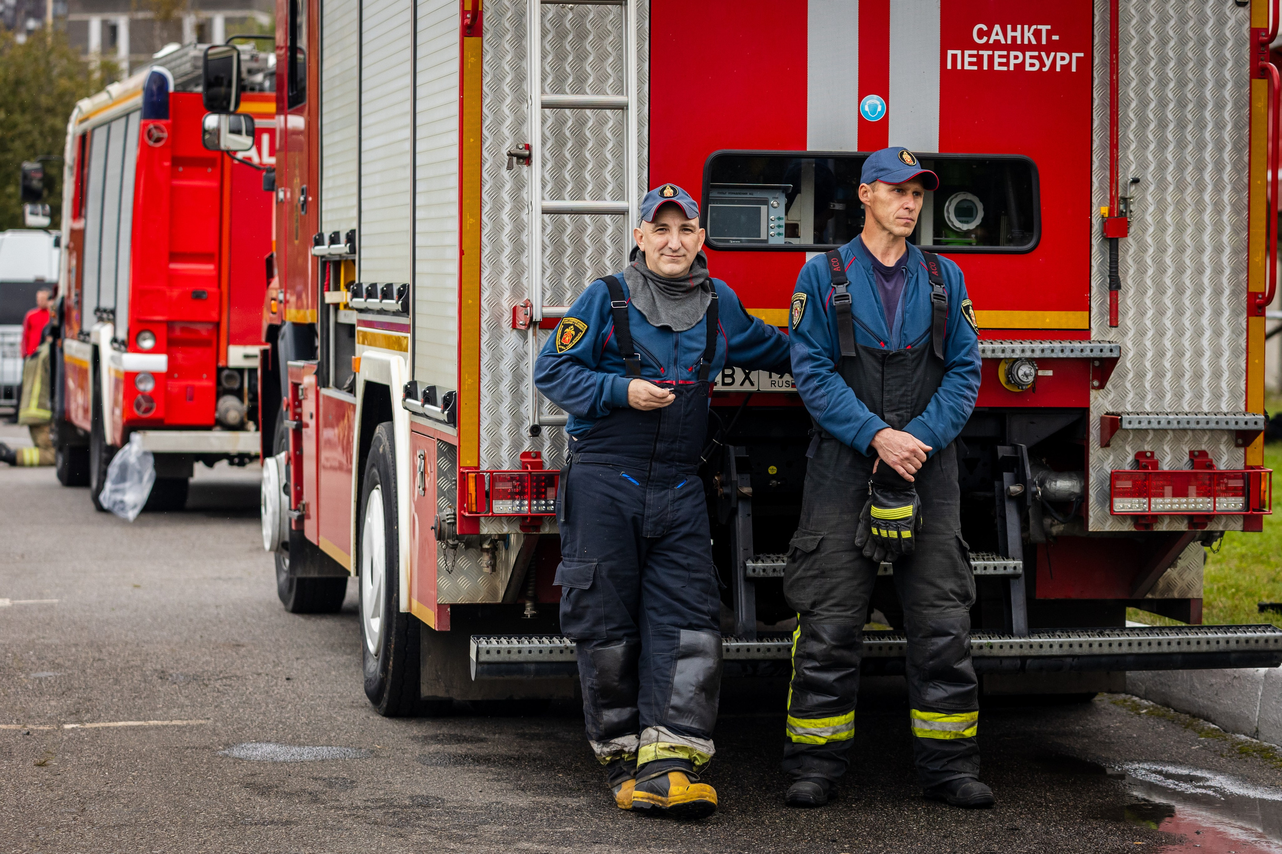 Финал международных соревнований среди пожар но-спасательных подразделений. Фотограф в Санкт-Петербурге
