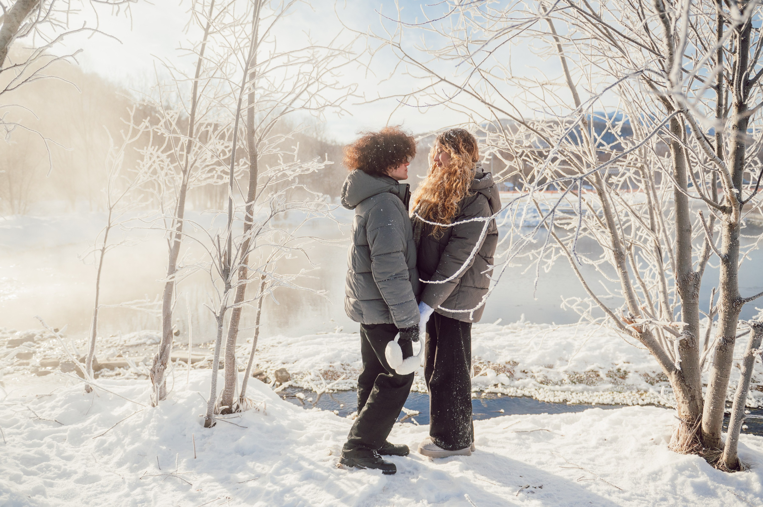 Морозно, но любовь греет. Свадебный и семейный фотограф Камчатка. Фотограф Камчатка