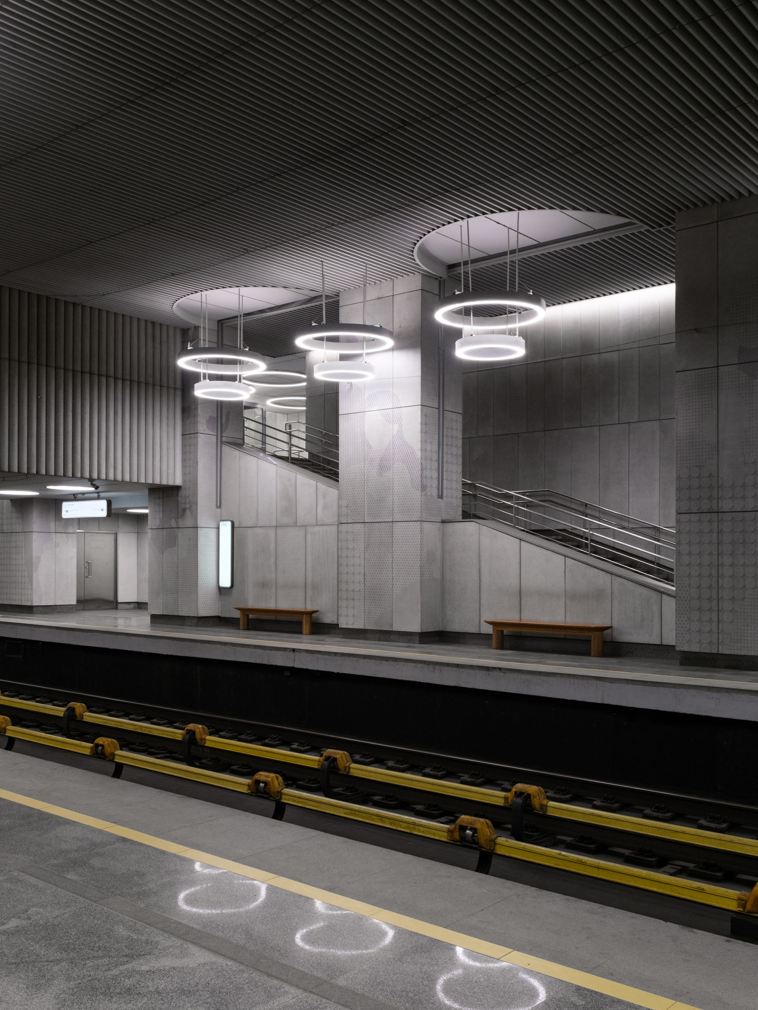 Станция БКЛ «Терехово». Михаил Мулач | Архитектурный фотограф