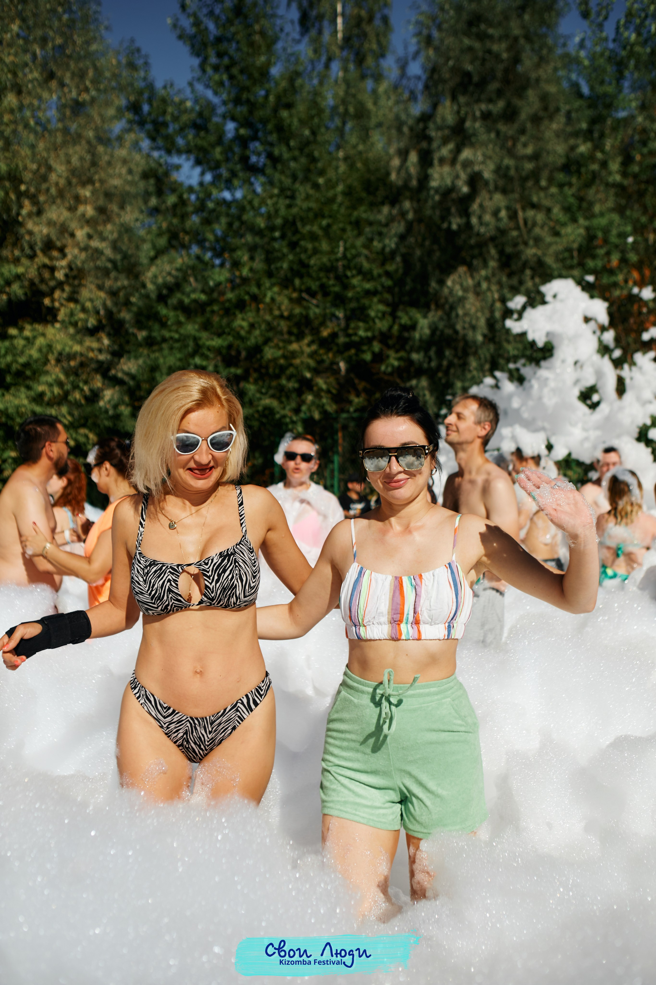 Foam party. Свадебный фотограф