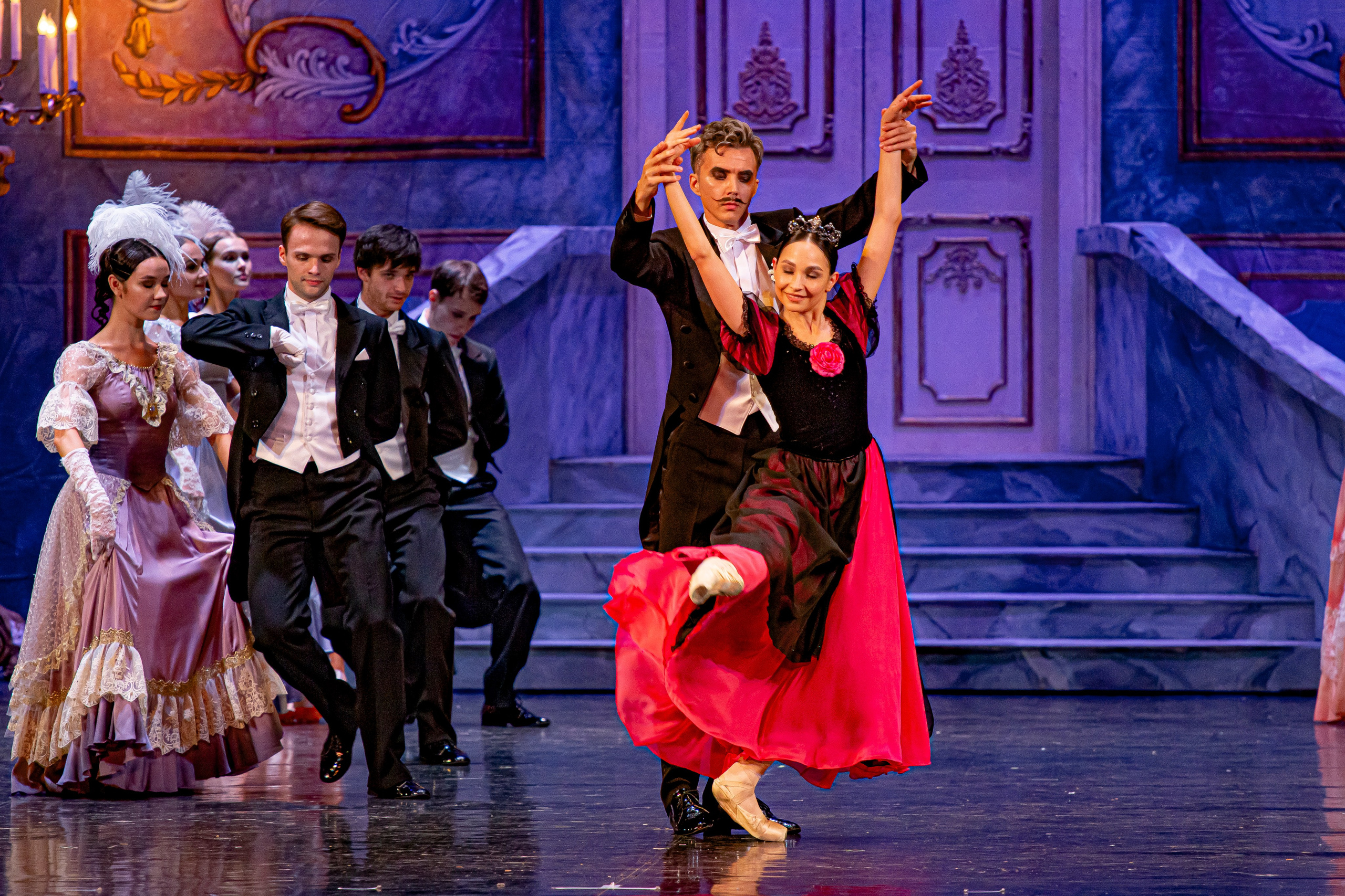 Анюта — спектакль — премьера на сцене Зимнего театра Марийского театра оперы и балета. Фотограф в Сочи Юрий Шептаев