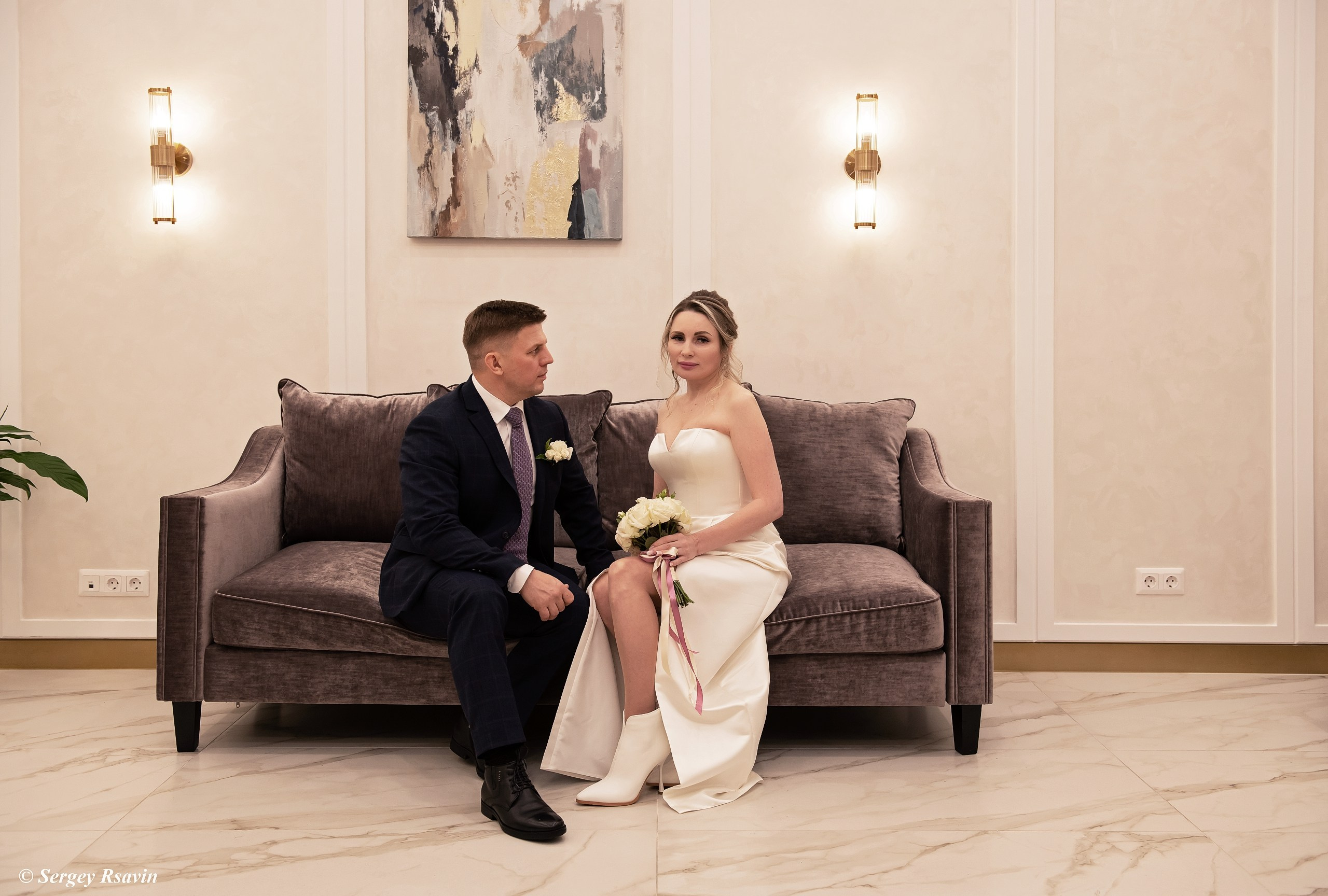 В Бутовском ЗАГСе. Фотограф в Москве Сергей Рсавин