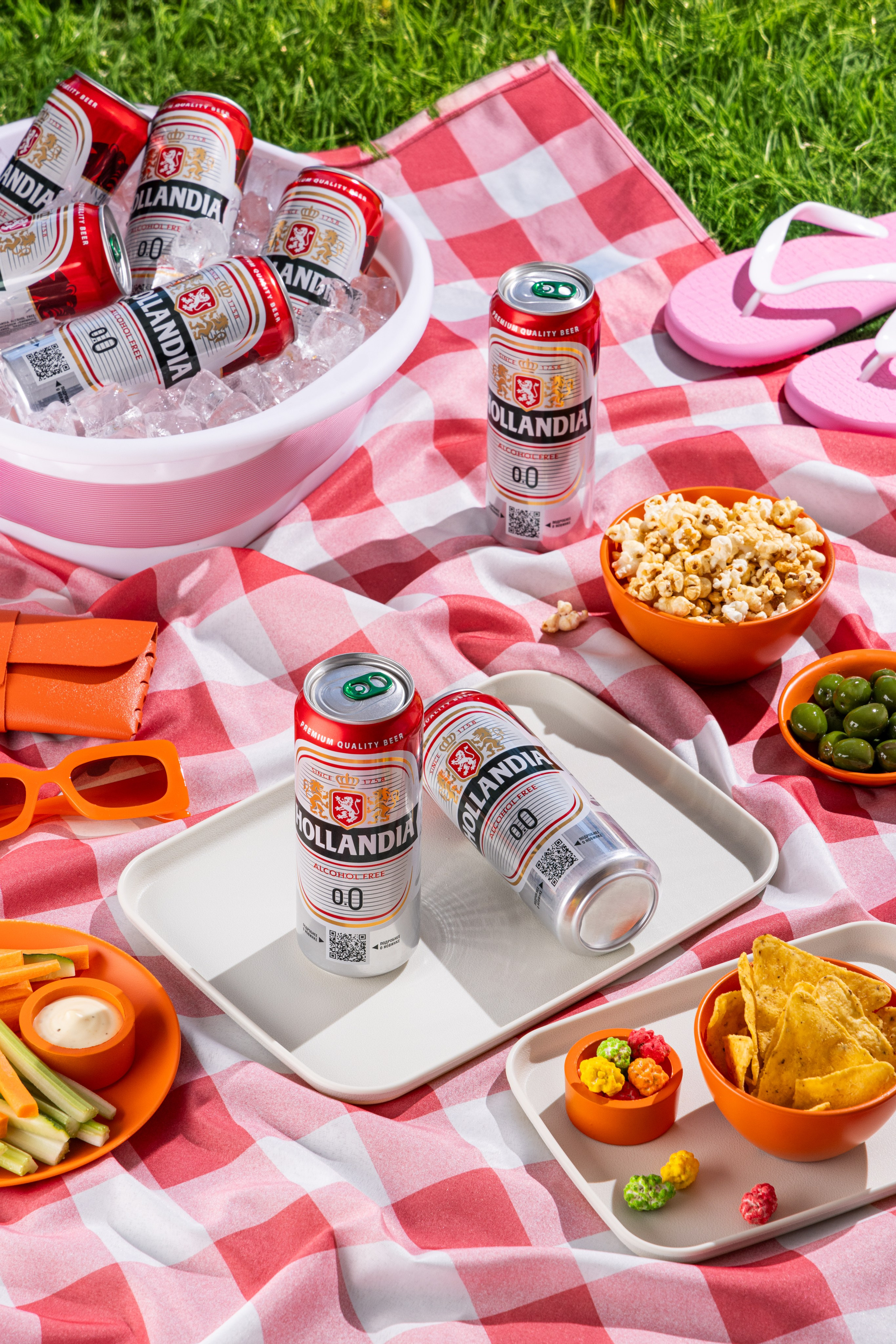 Съемка новых напитков бренда Hollandia. Фудфотограф, фудстилист и сет дизайнер в Москве Алена Синицына