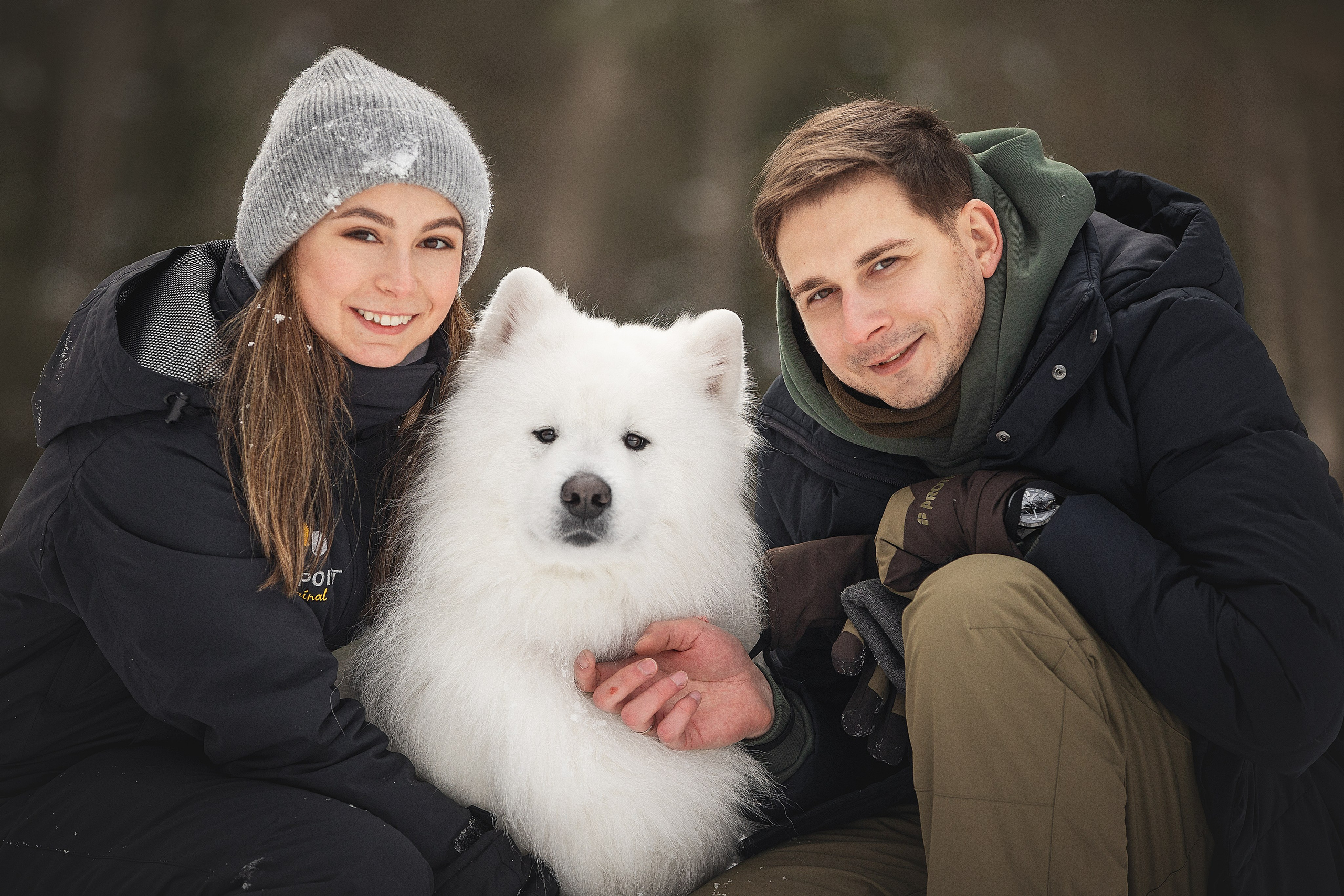 Дмитрий, Наталья и Панти. Фотограф анималист в Москве Майорова Евгения