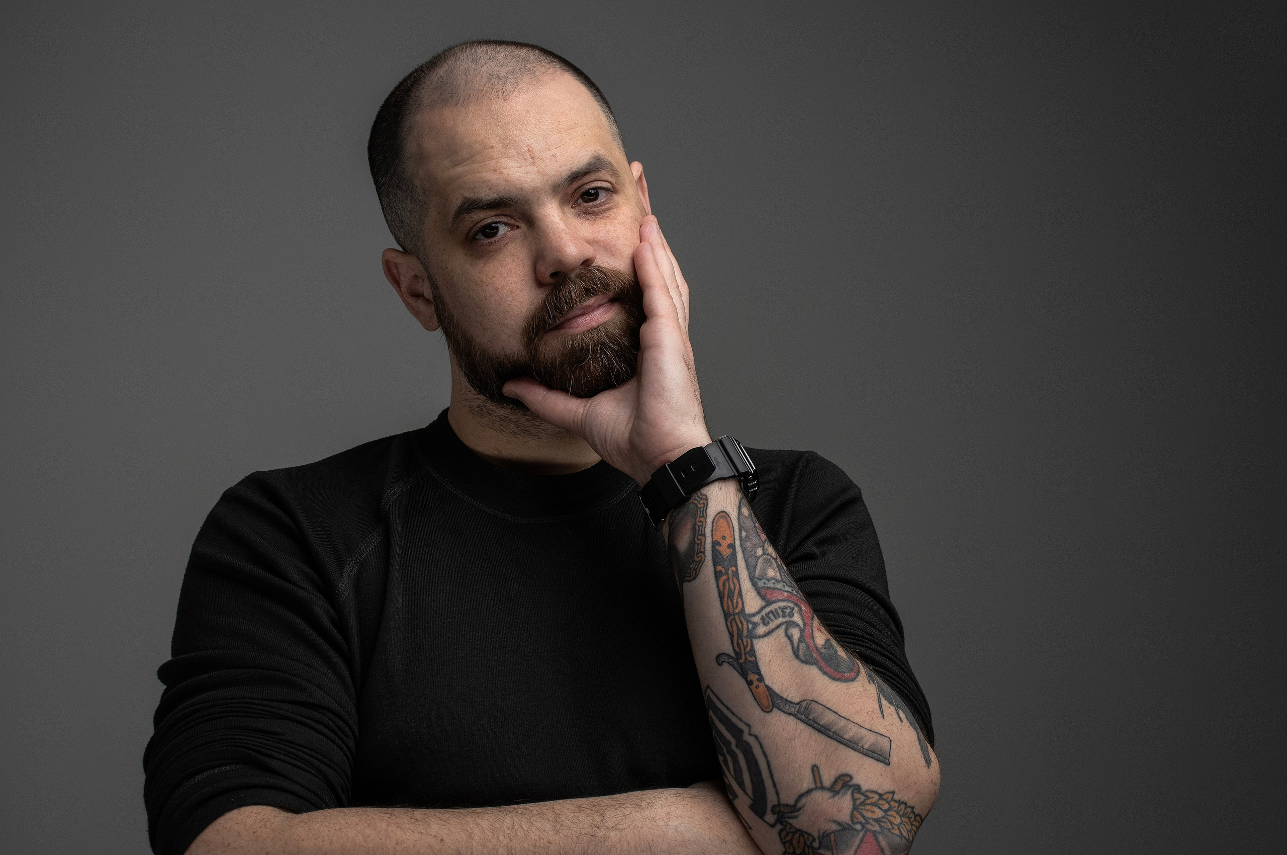 Мужской портрет_ЦВЕТ. Портретный фотограф Ярославль I Натали Чуб