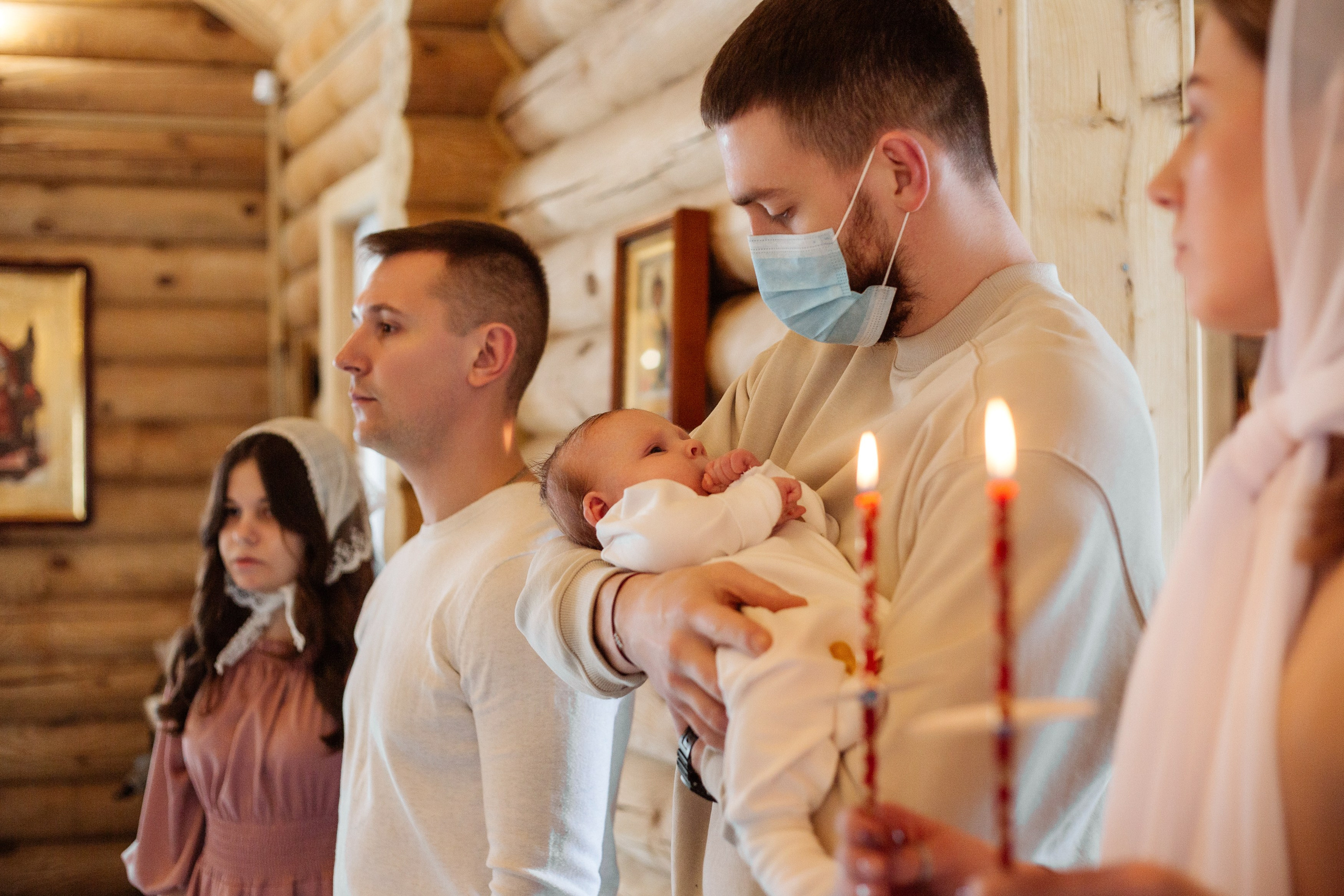 Таинство крещения Константина. Портретный, семейный, свадебный фотограф в Брянске Маргарита Василькова
