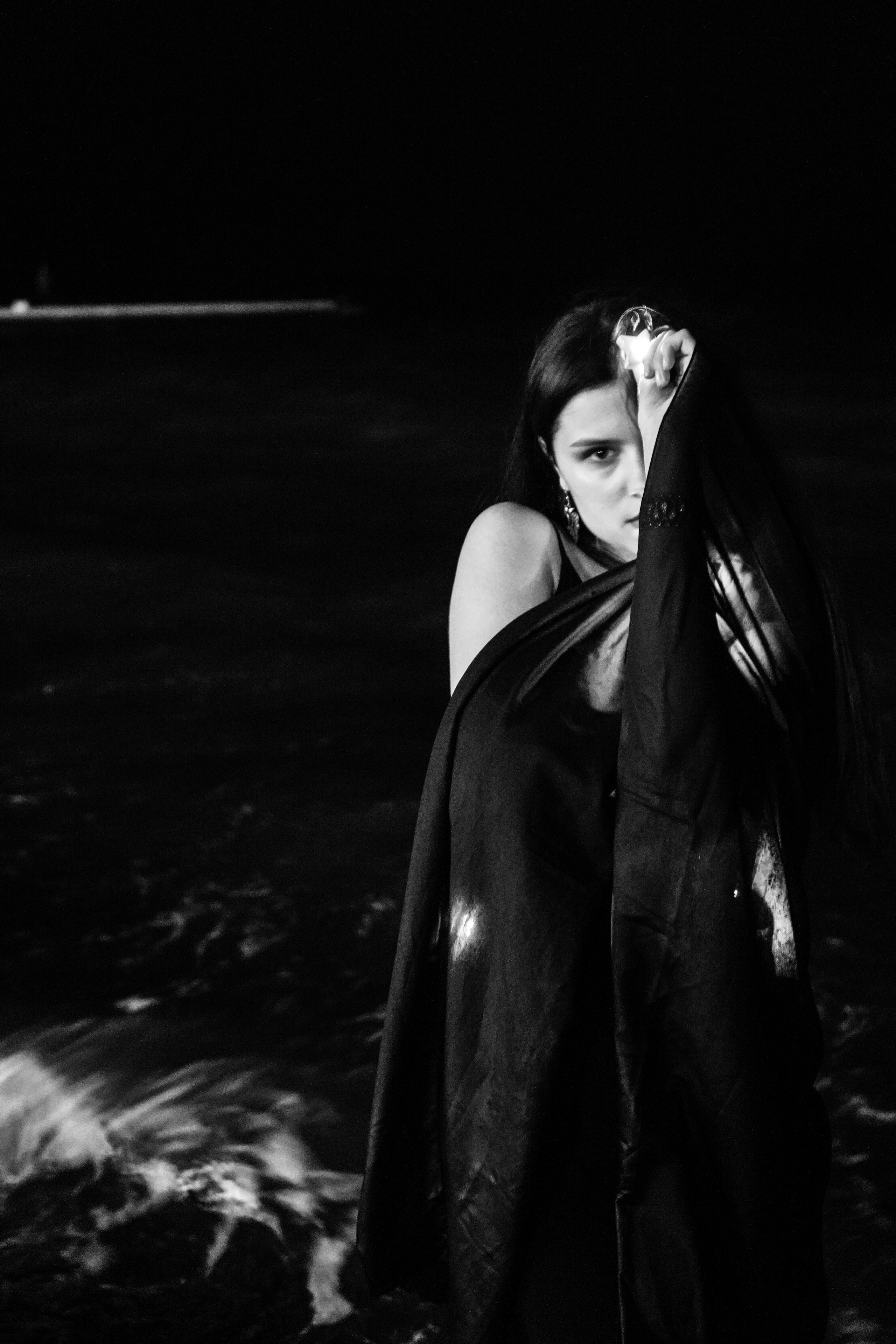 Женский портрет ЧБ. Фотограф в Сочи Марина Барс