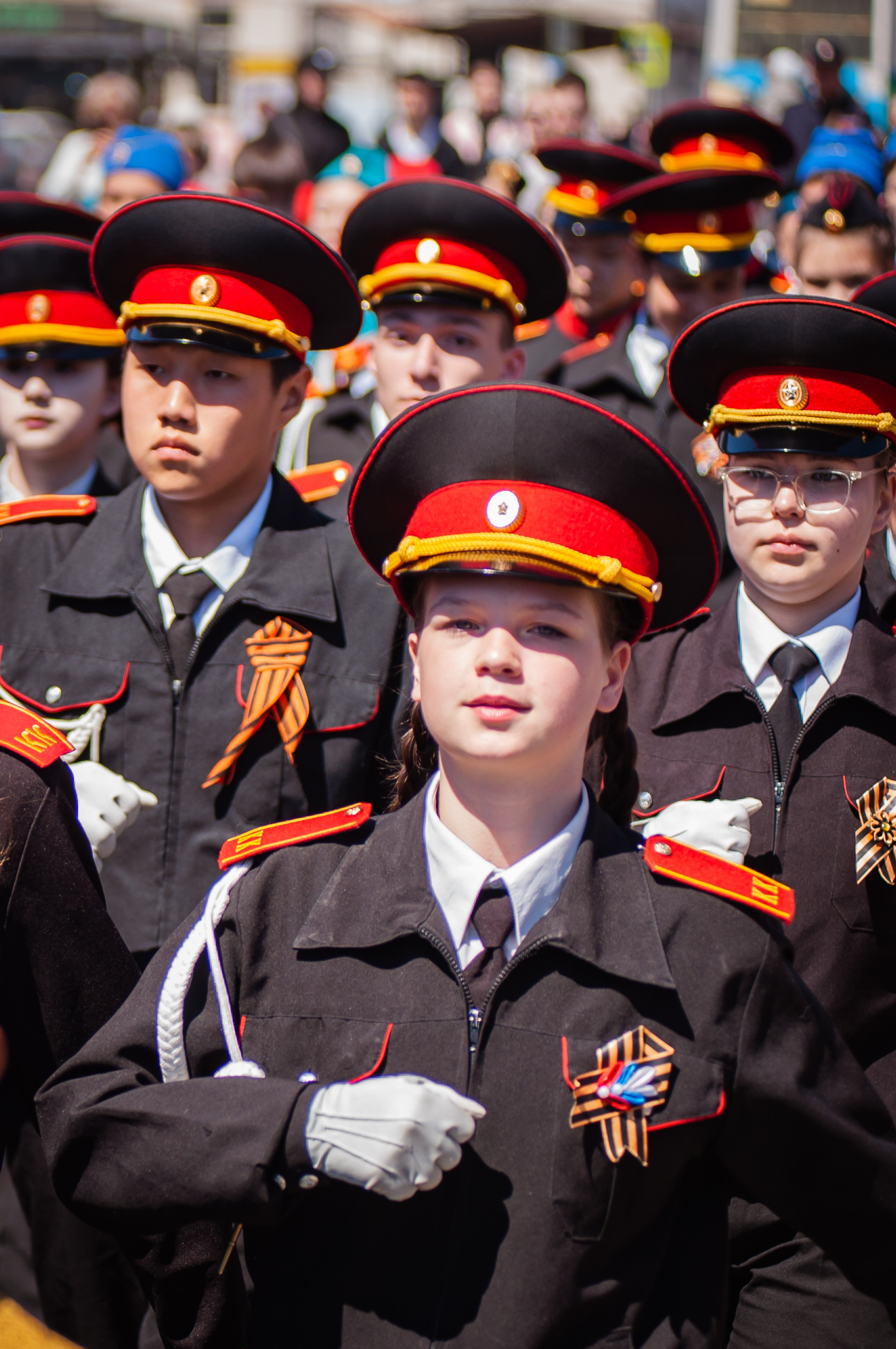 8 Мая. Парад ЮнАрмии. Андреева Александра фотограф в г. Улан-Удэ
