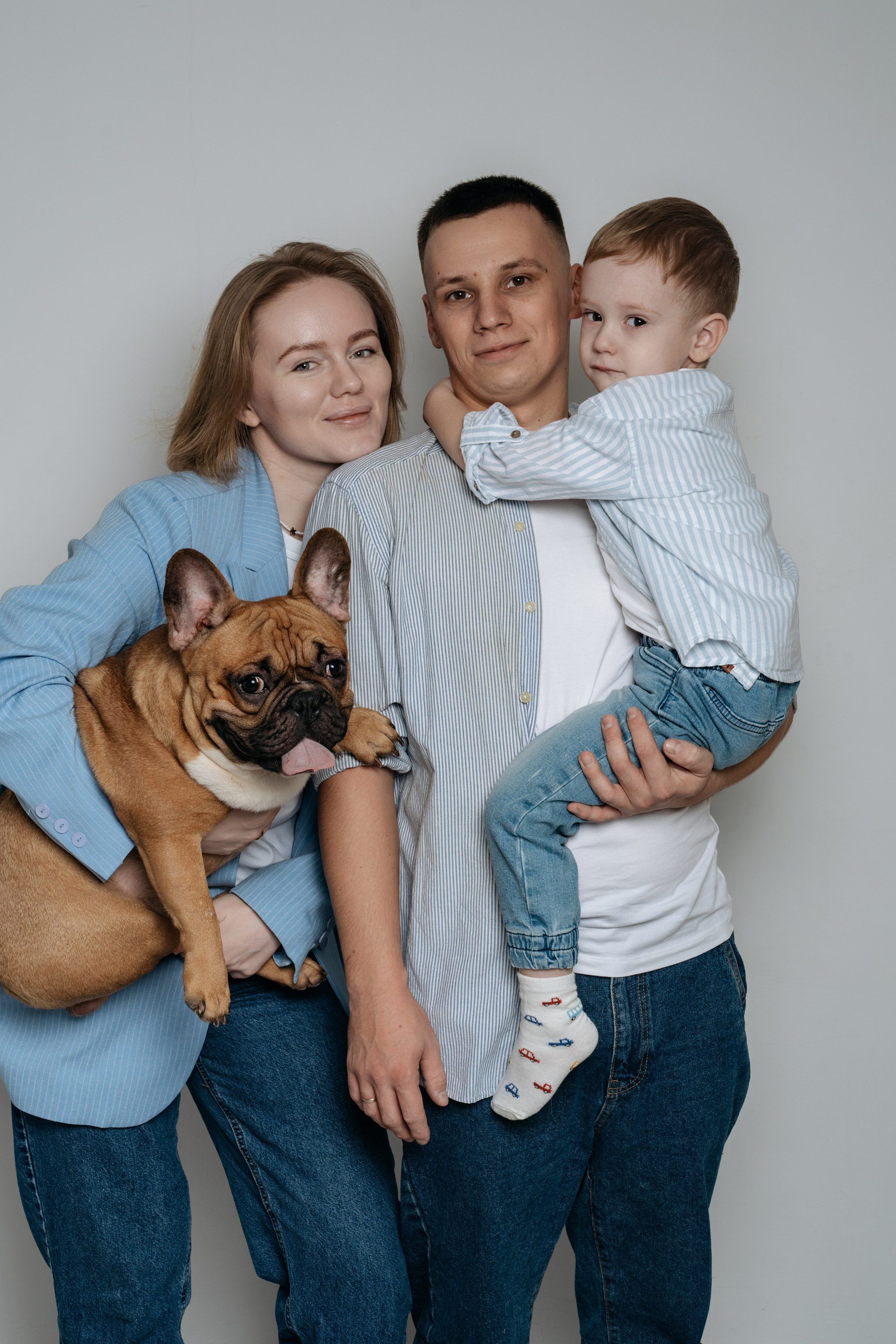 Женя, Катя, Миша и Моисей. Оля Киселева фотограф в Выксе