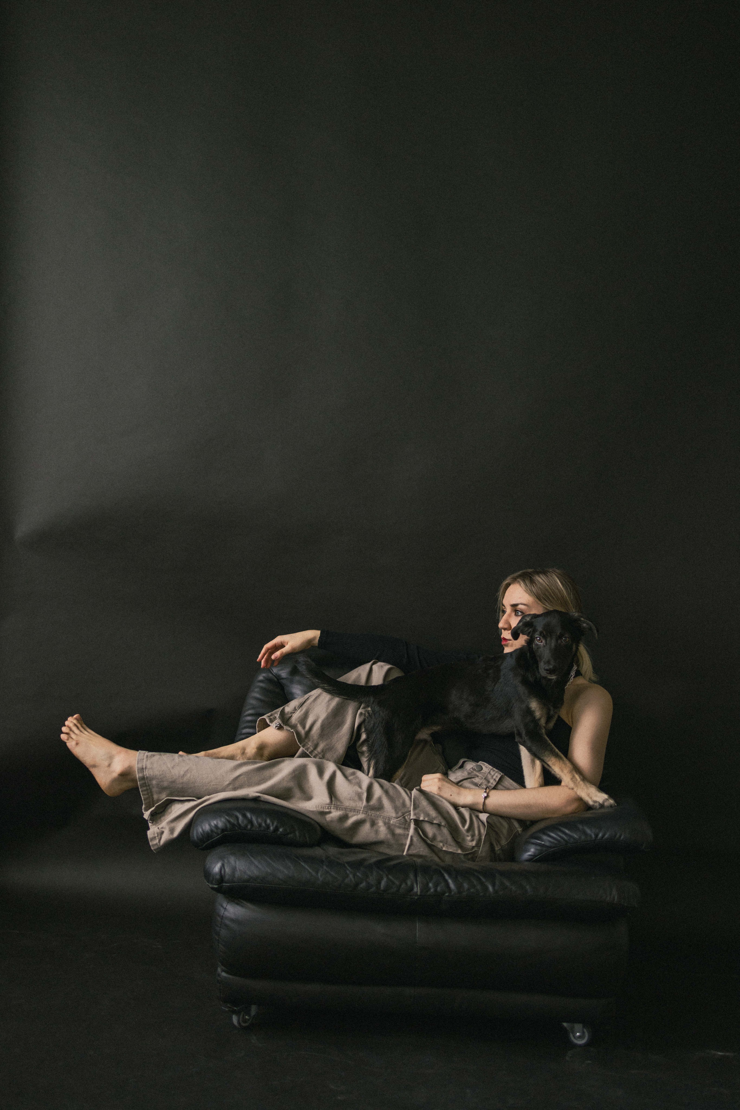 Крис и Тэдди. Фотограф-анималист в Москве Лера Черноног