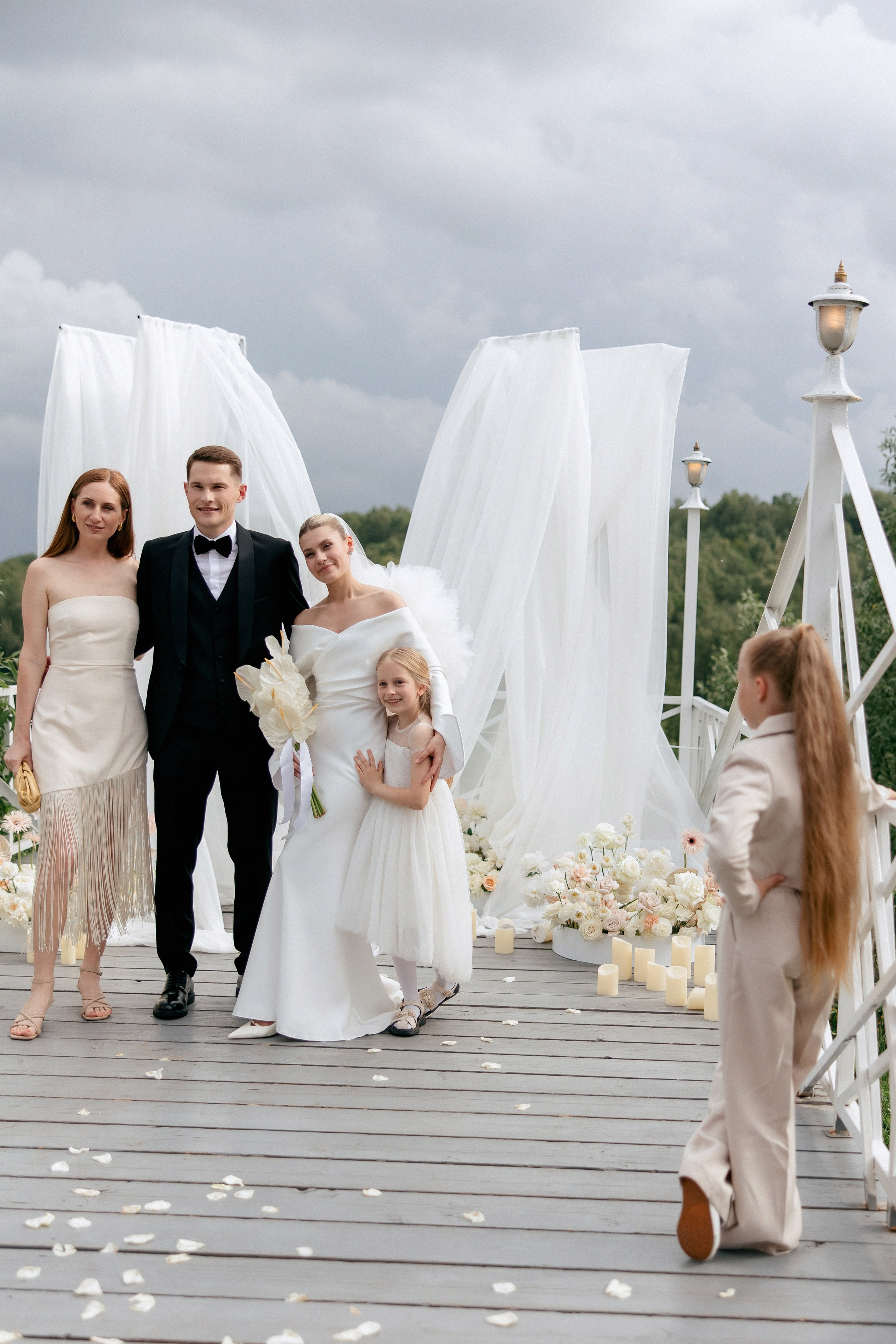 Свадебная фотосессия Настя, Макс и Карюша. Свадебный фотограф Москва