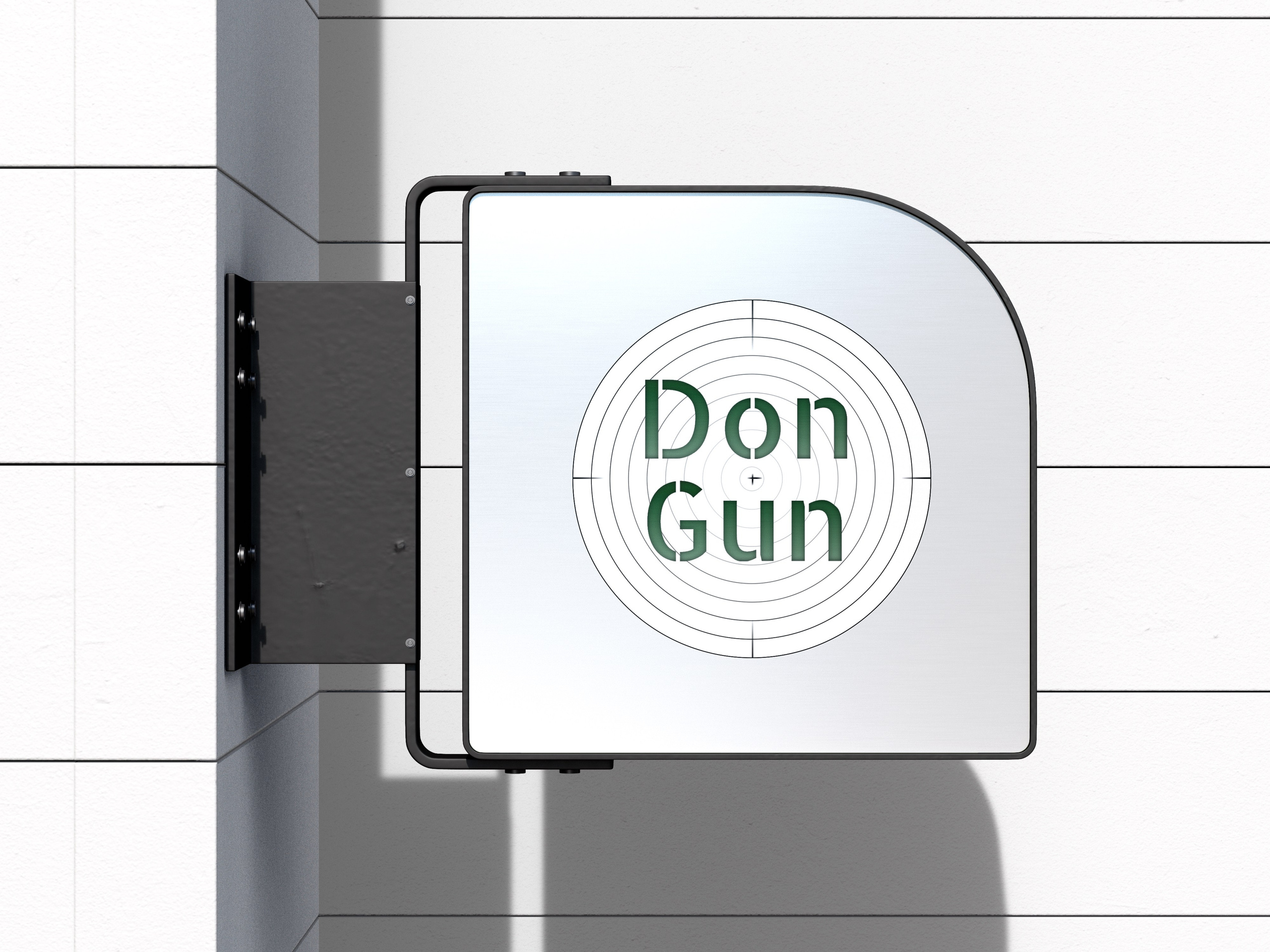 Разработка логотипа и визитки магазинна DONGUN. Алена Русских — фотограф и графический дизайнер в Ростове-на-дону