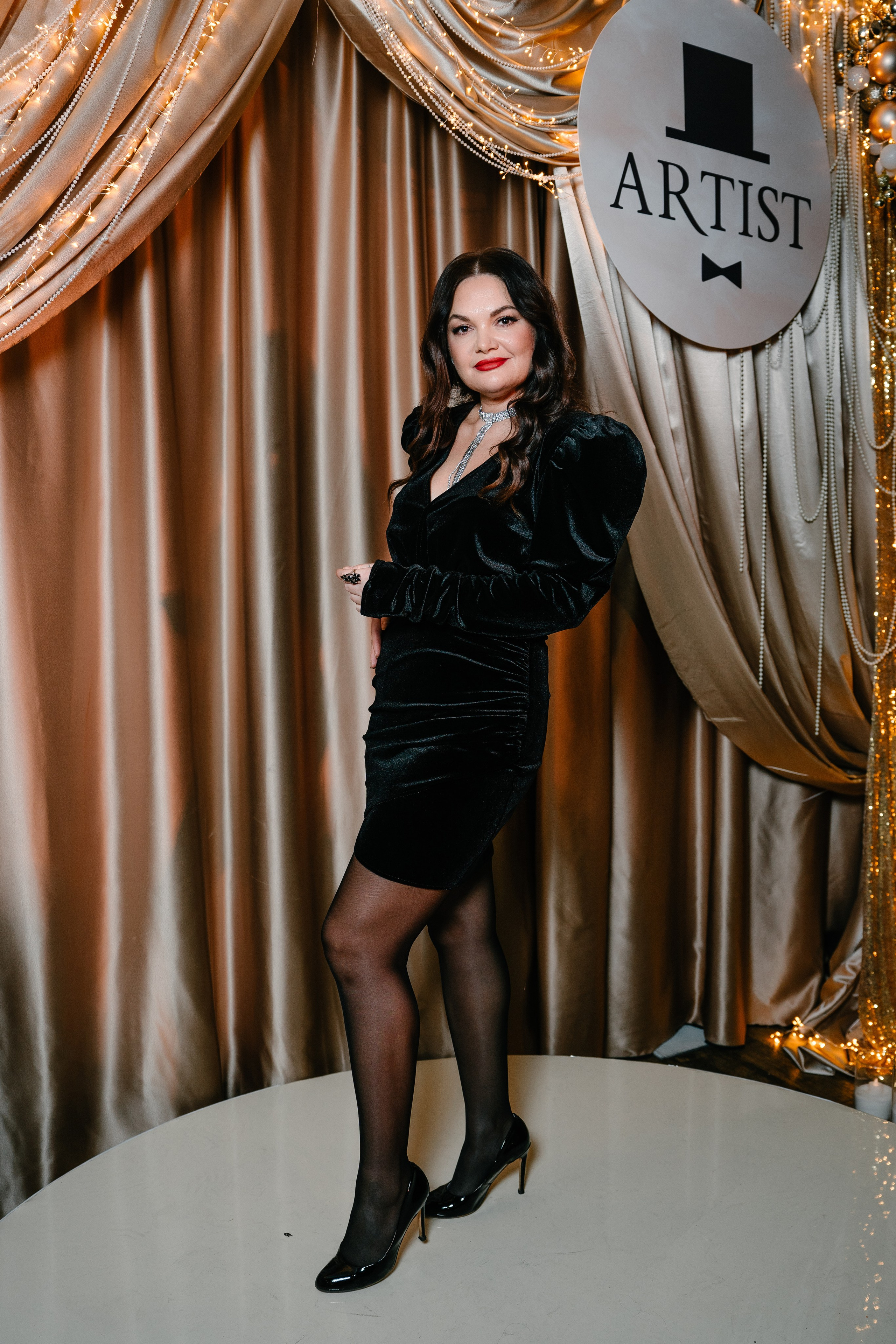 Новогодний вечер в Артисте. Свадебный и семейный фотограф в Воронеже Анастасия Бойко