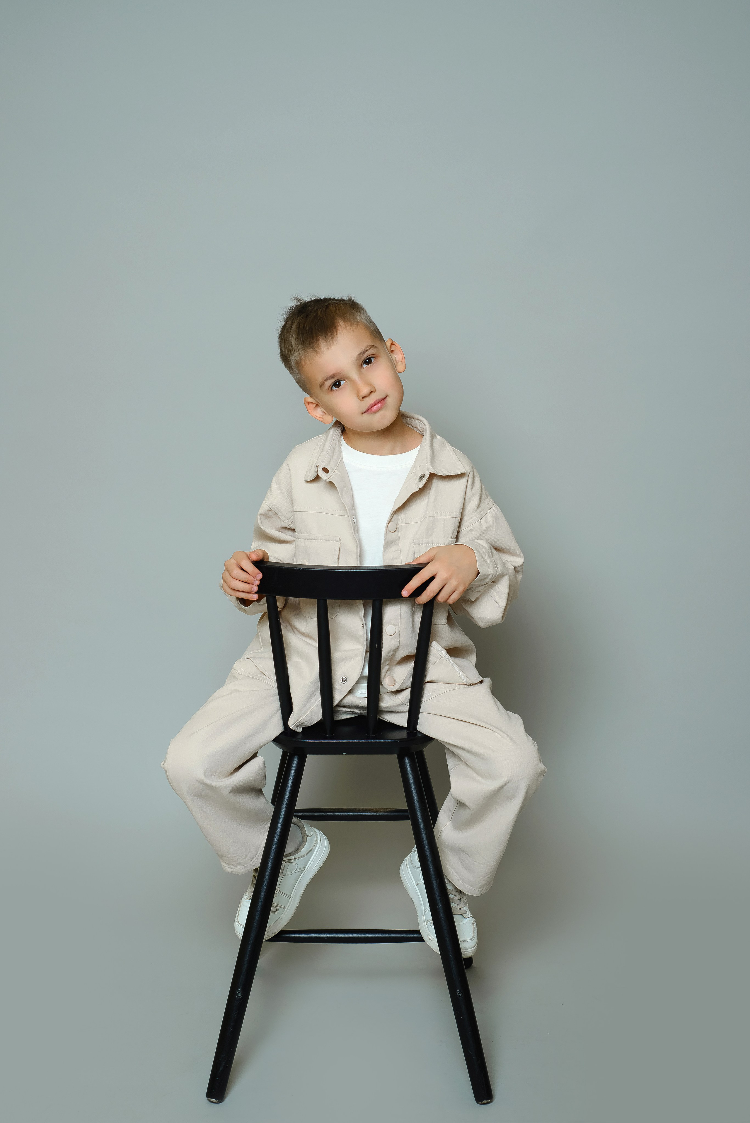 Студийная съемка в саду