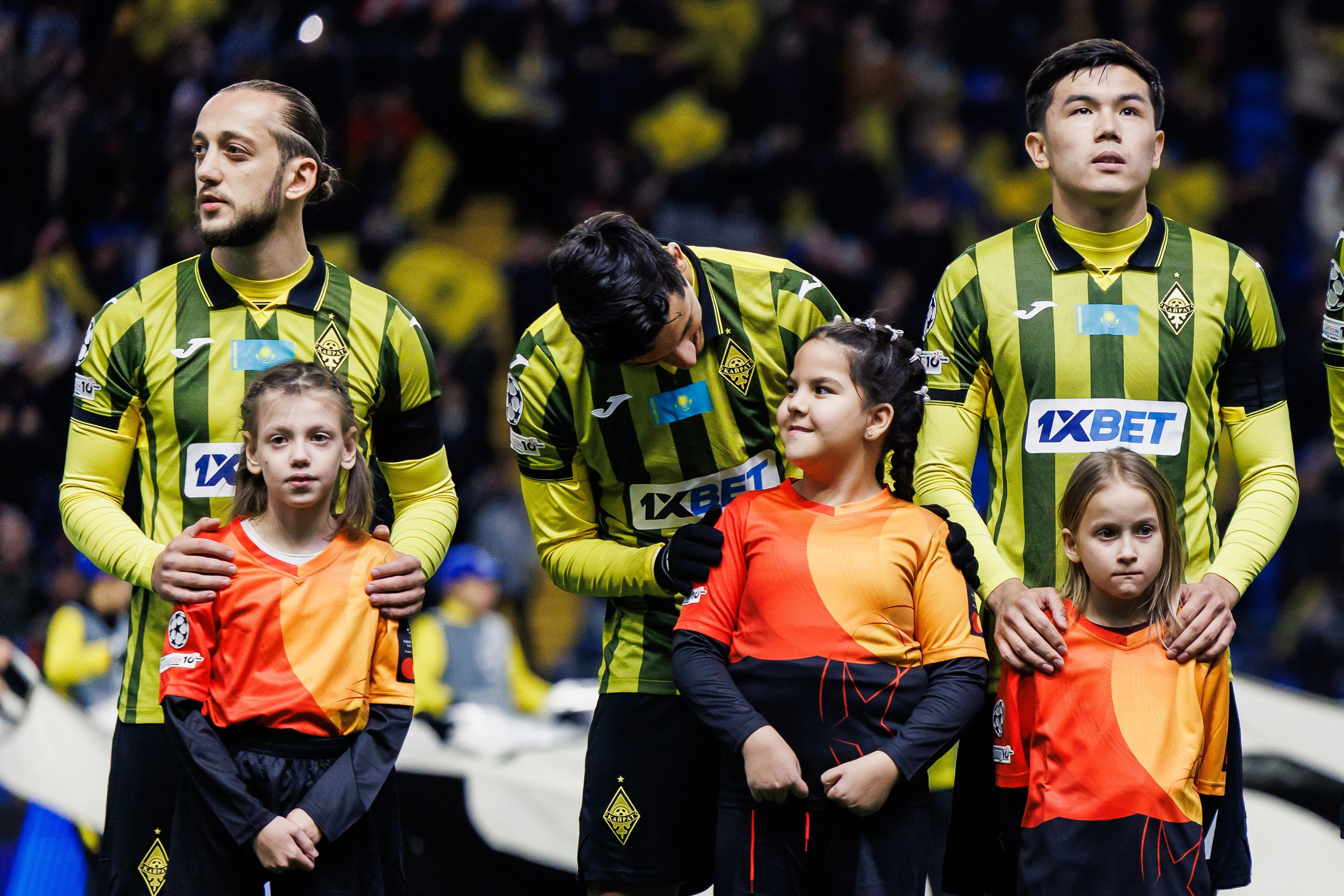 UEFA Champions League 25/26 Kairat — Olympiacos. Photographer Danil Aykin