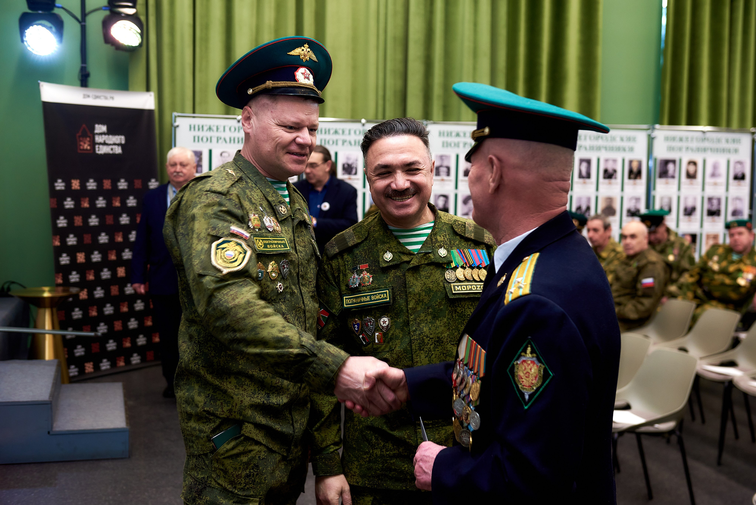 Заседание содружества пограничников НО. Андрей Винников фотограф в Нижнем Новгороде