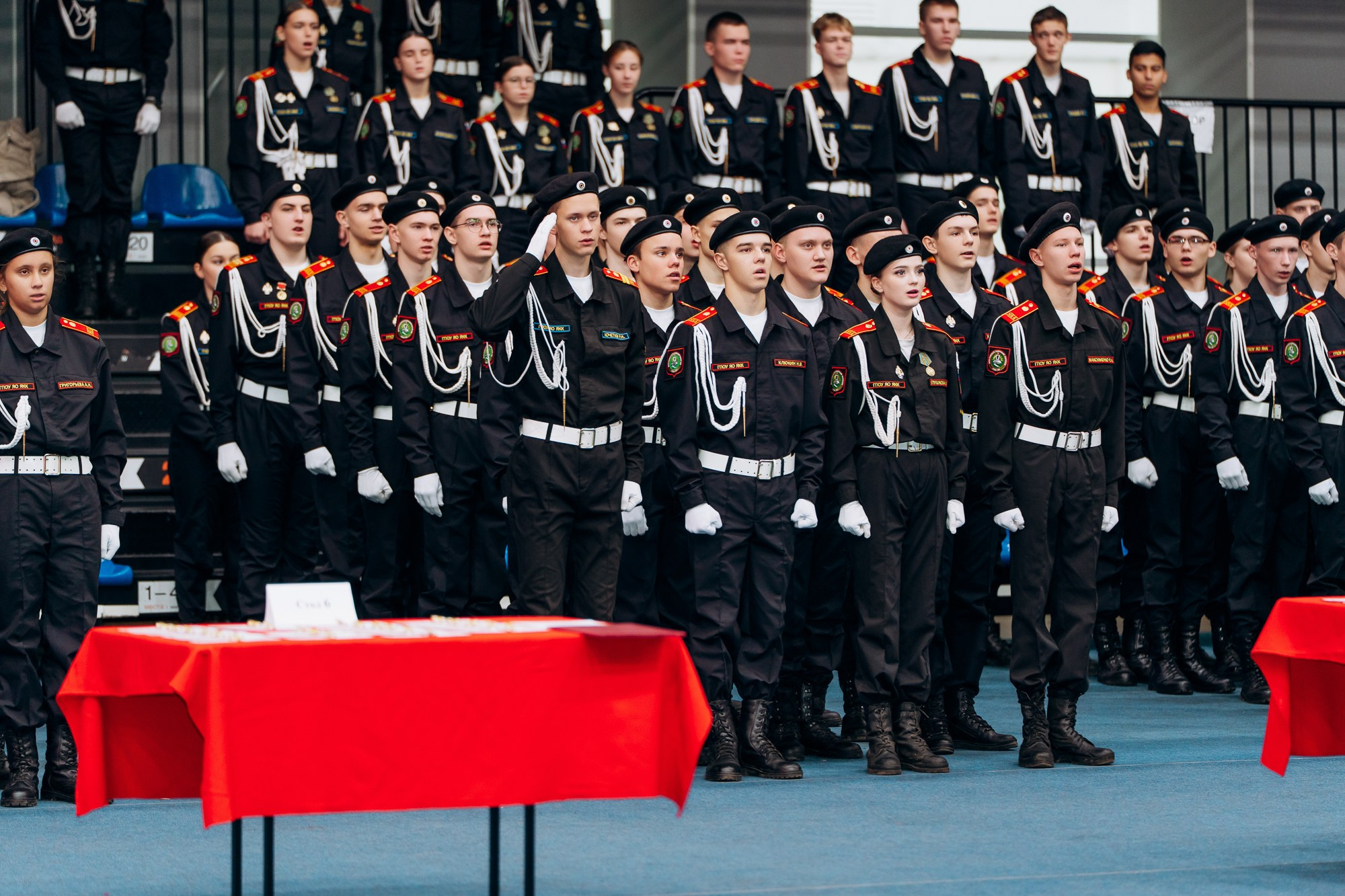 Принятие присяги кадетами. Свадебный и репортажный фотограф в Ярославле Евгений Сальников