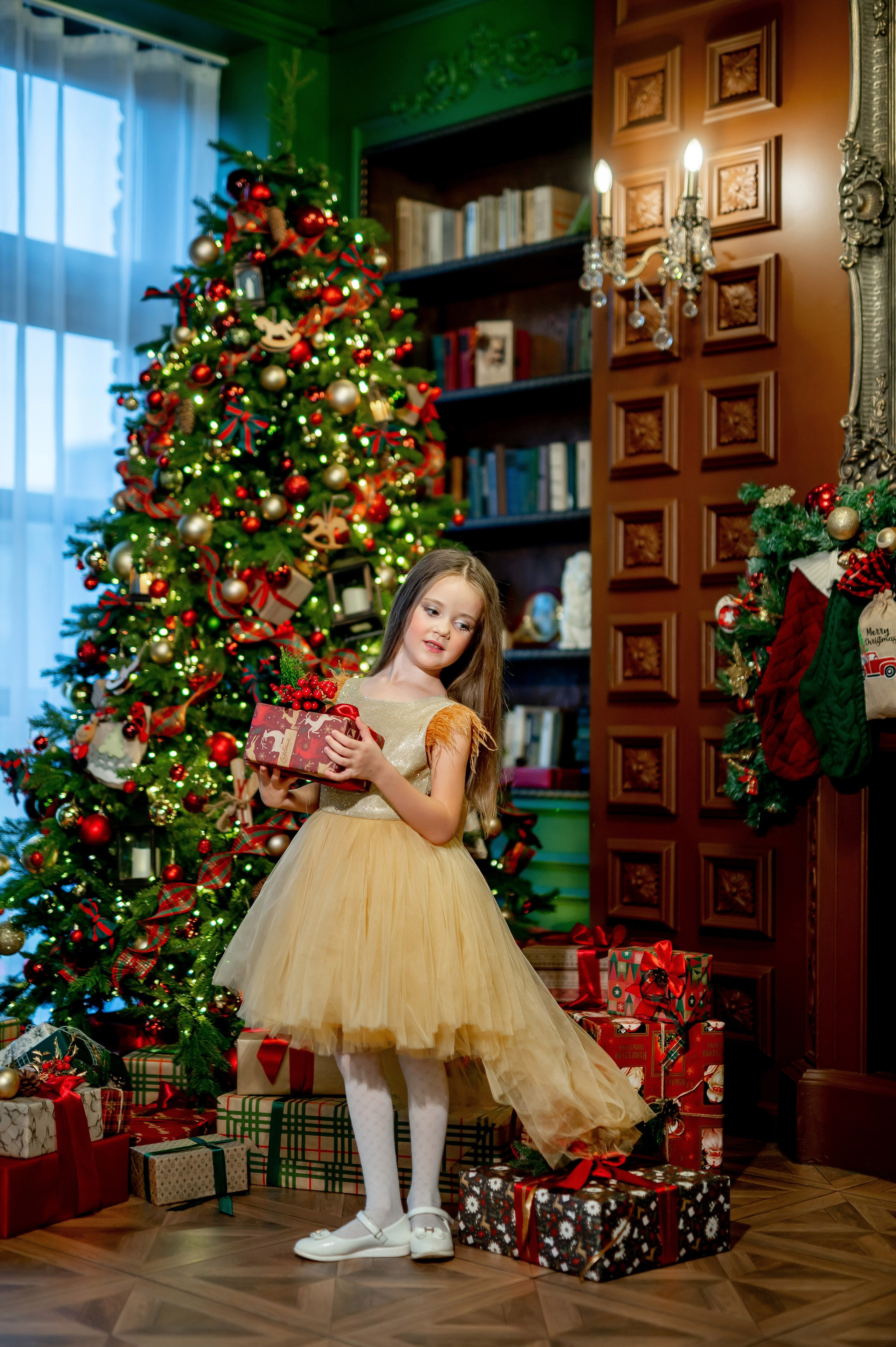 Новогодняя фотосессия в Leona Stage. Портретный, семейный и свадебный фотограф в Санкт-Петербурге и в Пушкине Ширяев Денис