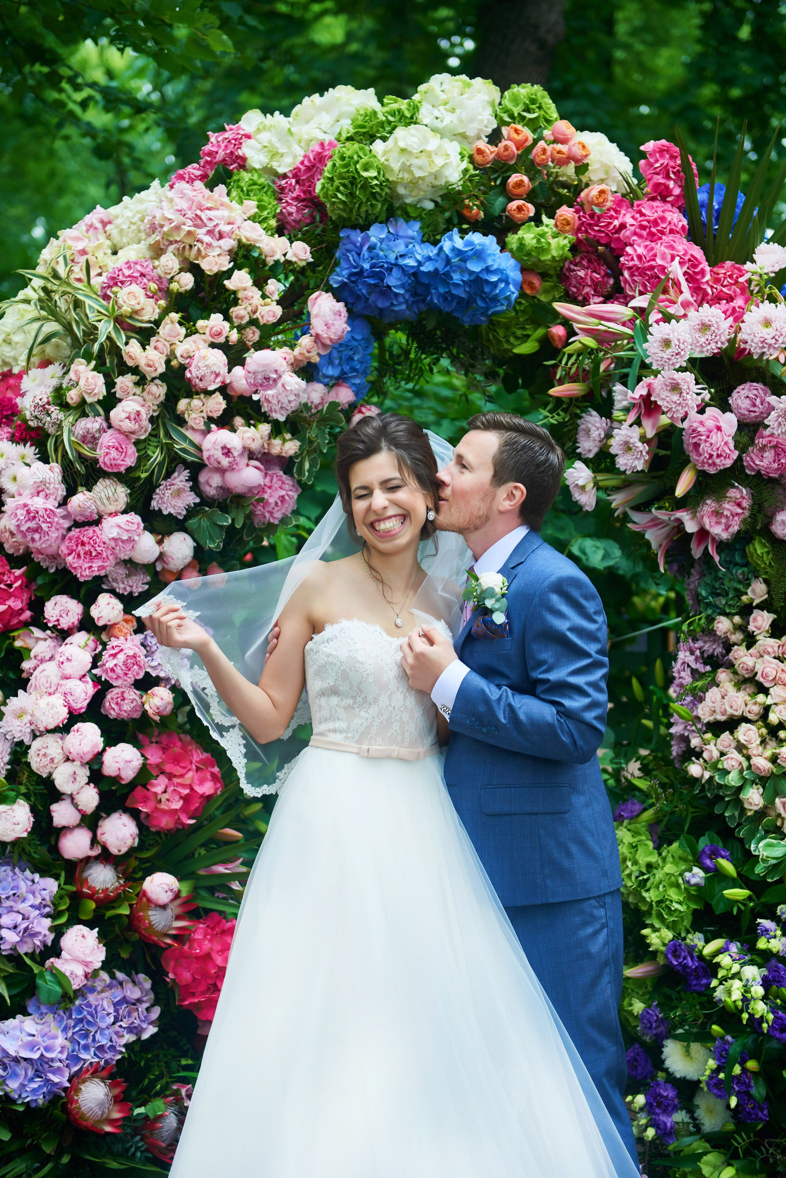 Валерия и Андрей (свадебная фотосессия в Летнем саду). Портретный, семейный и свадебный фотограф в Санкт-Петербурге и в Пушкине Ширяев Денис