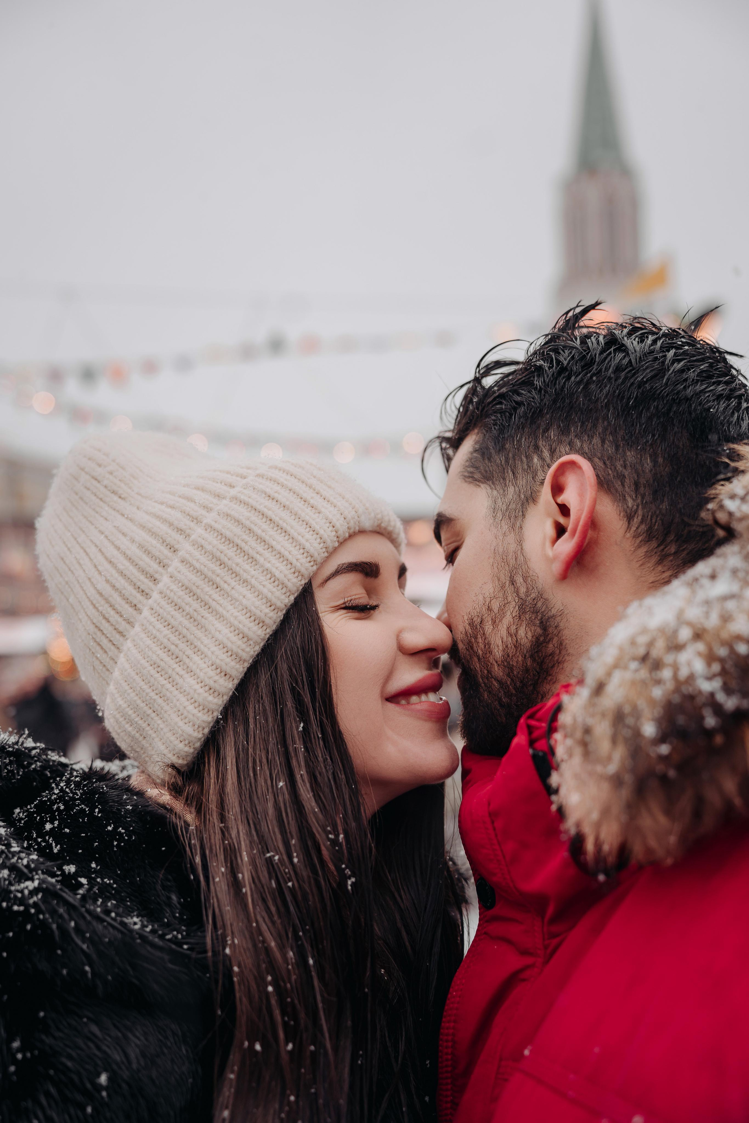 Новогодняя фотосессия на Красной площади для Мигеля и Марины