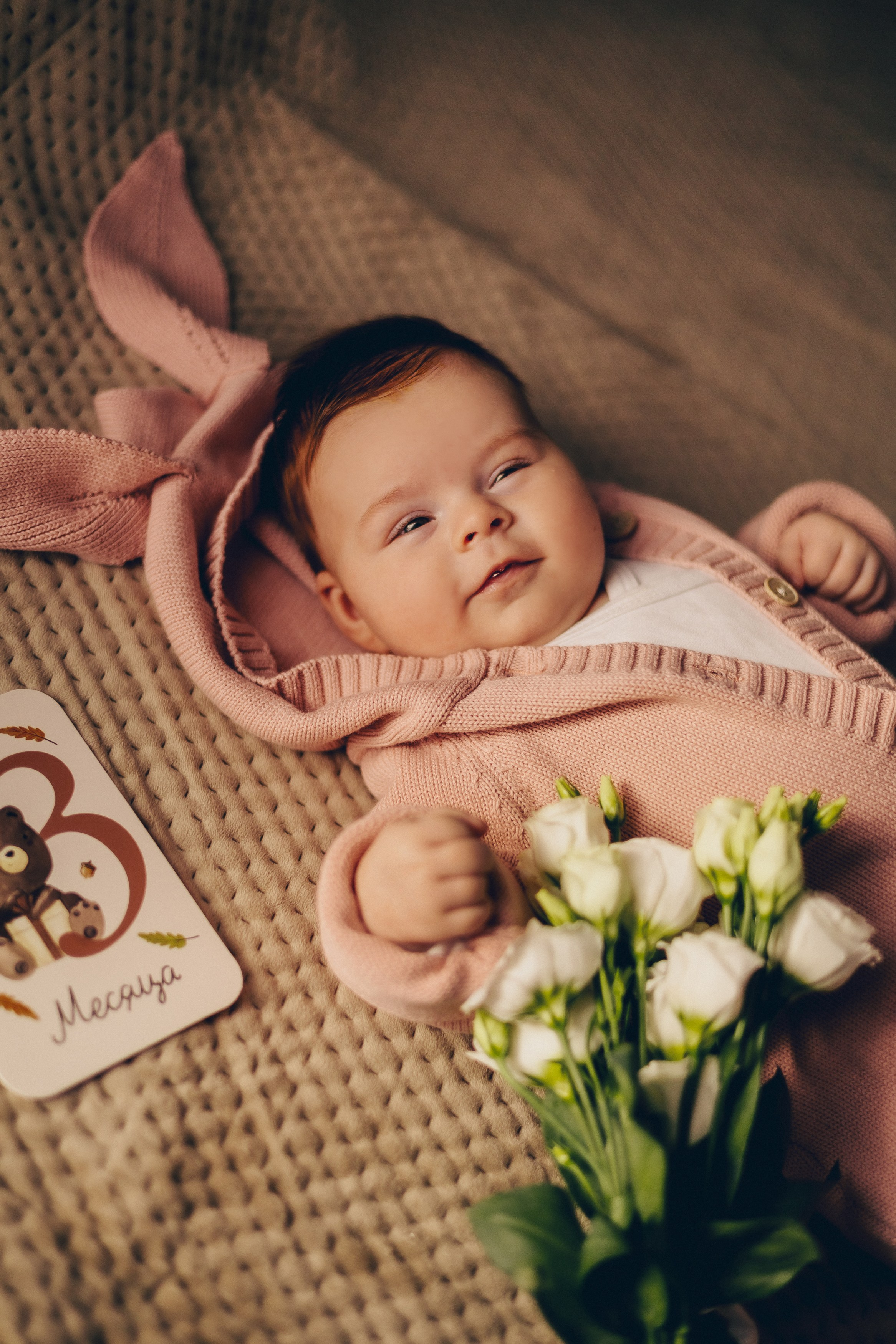 Милейшая нежность… Адель 3 месяца. Профессиональный фотограф Natali Aieteia