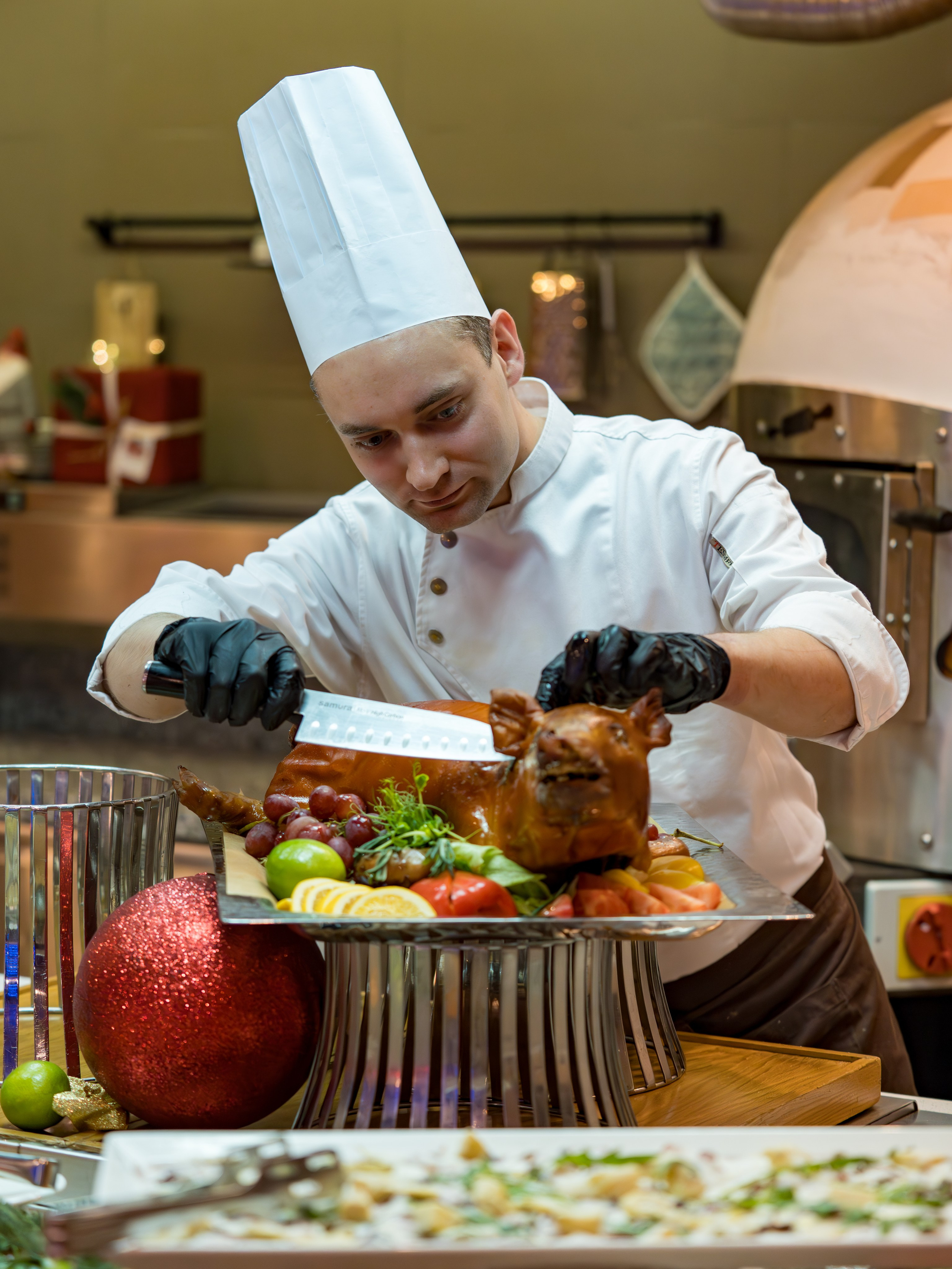 Новый год 2024 в ресторане Эрбелия. Репортажный фотограф в Красной Поляне и Сочи Павлюченко Екатерина