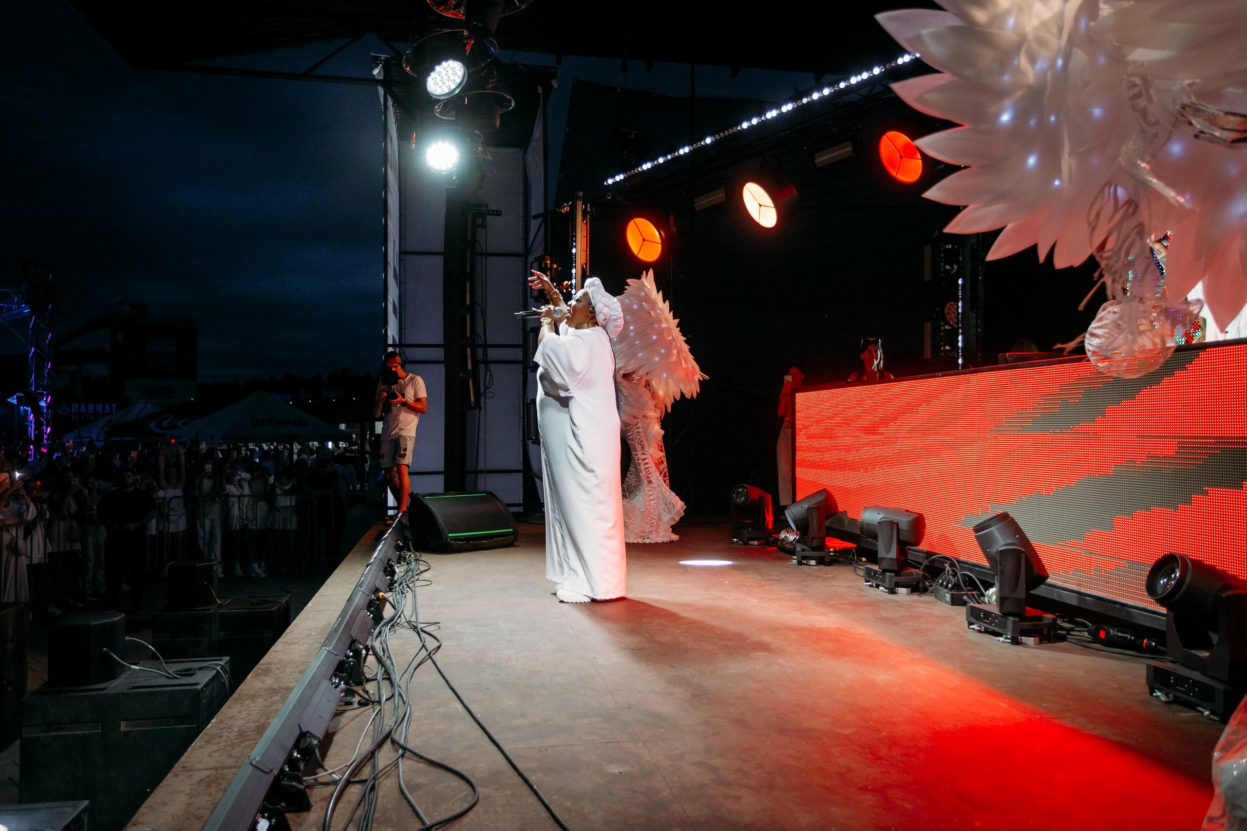 White Party @ Бархат парк. Репортажный фотограф Максим Полянский. Москва, Санкт-Петербург, Красноярск