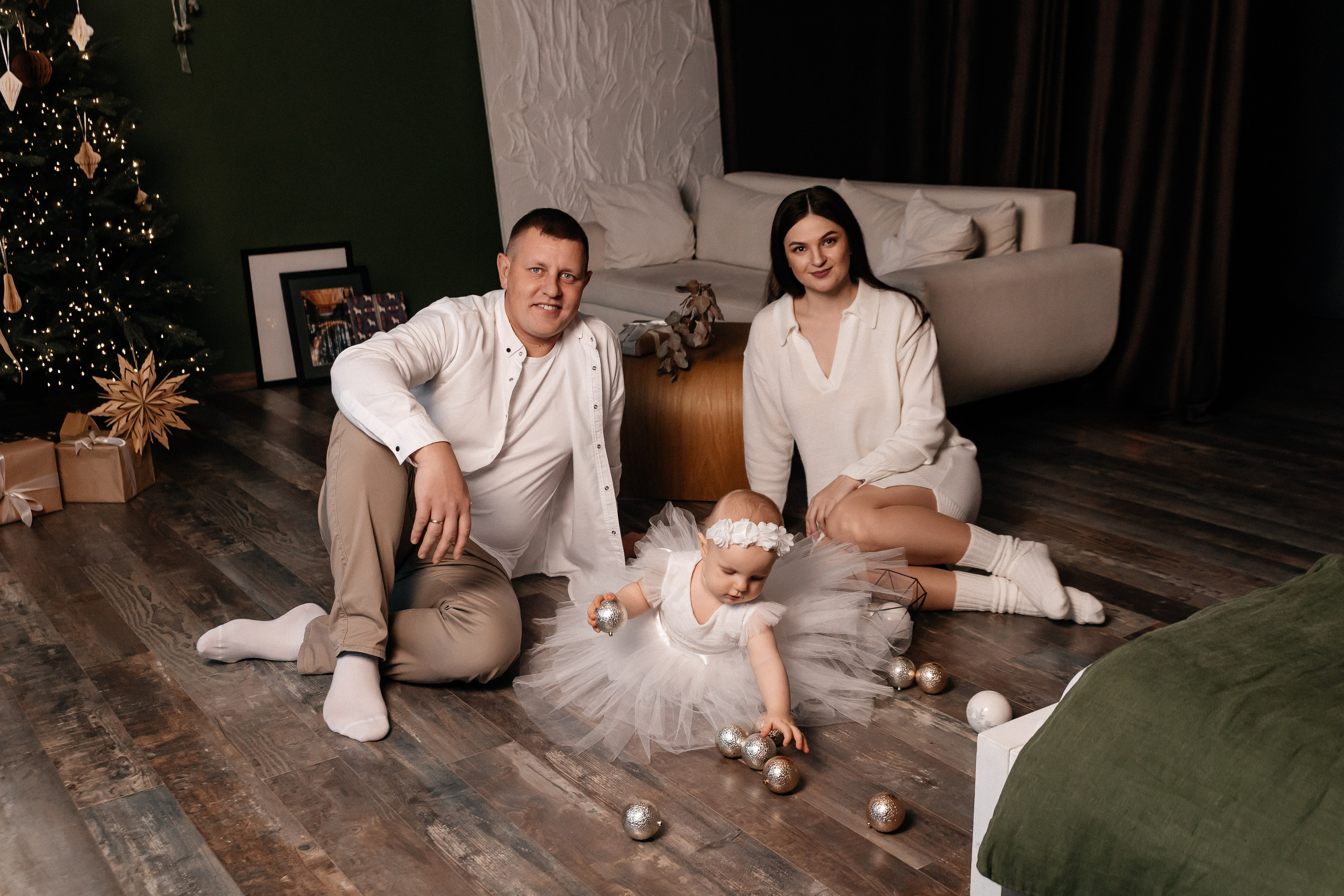 Новогодняя. Семейный фотограф Минск Усова Ольга