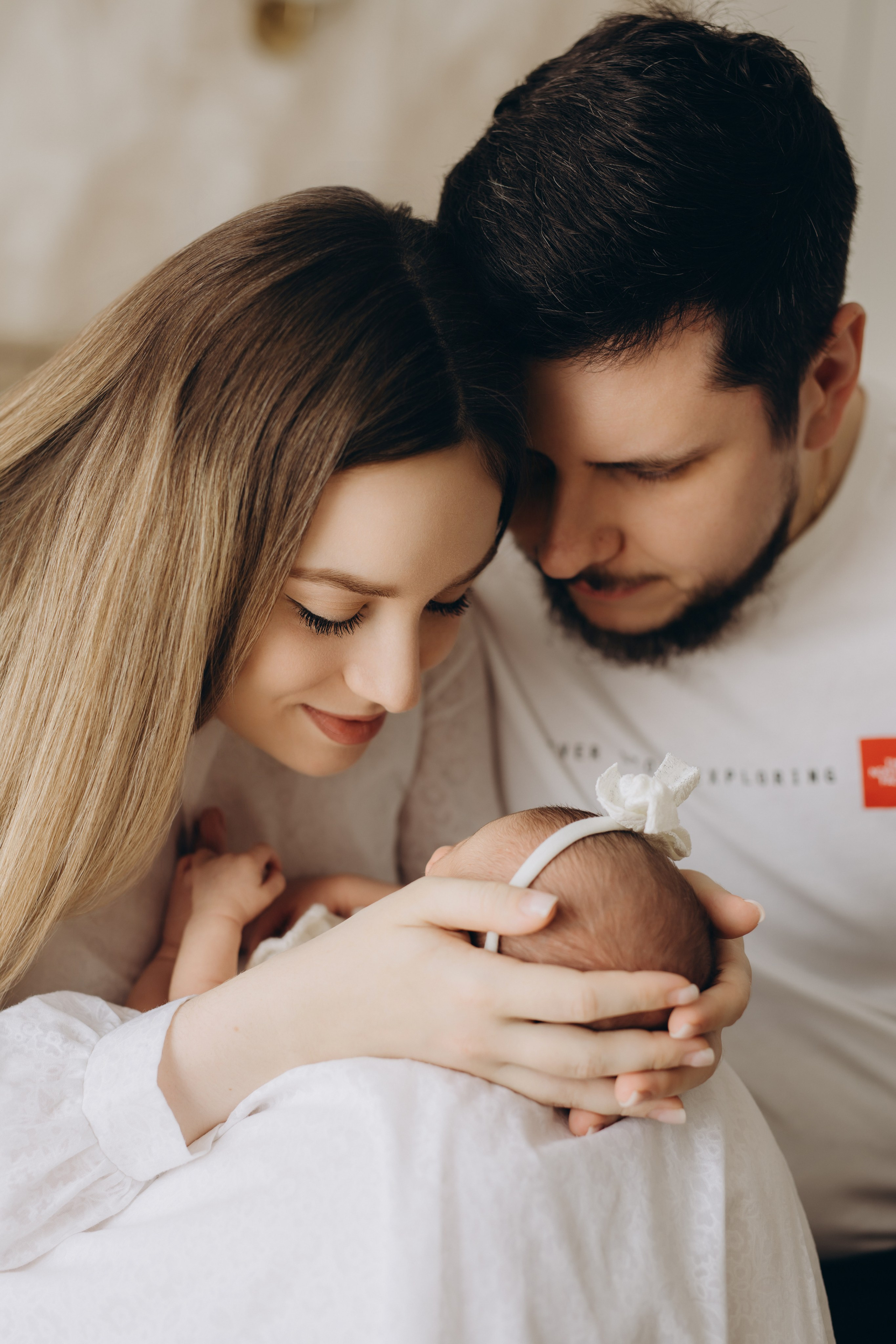 Василиса 23 дня. Фотограф новорождённых Newborn Москва