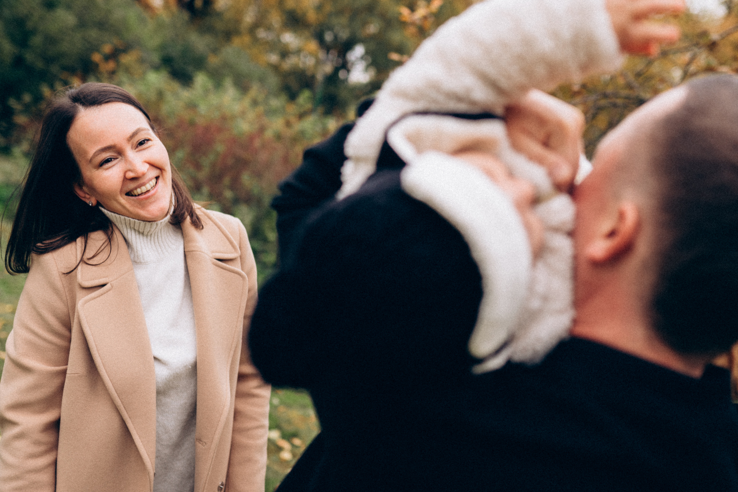 Роман, Алена и Мира, октябрь 2021. Семейный фотограф Санкт-Петербург СПб Митрофанова Ольга