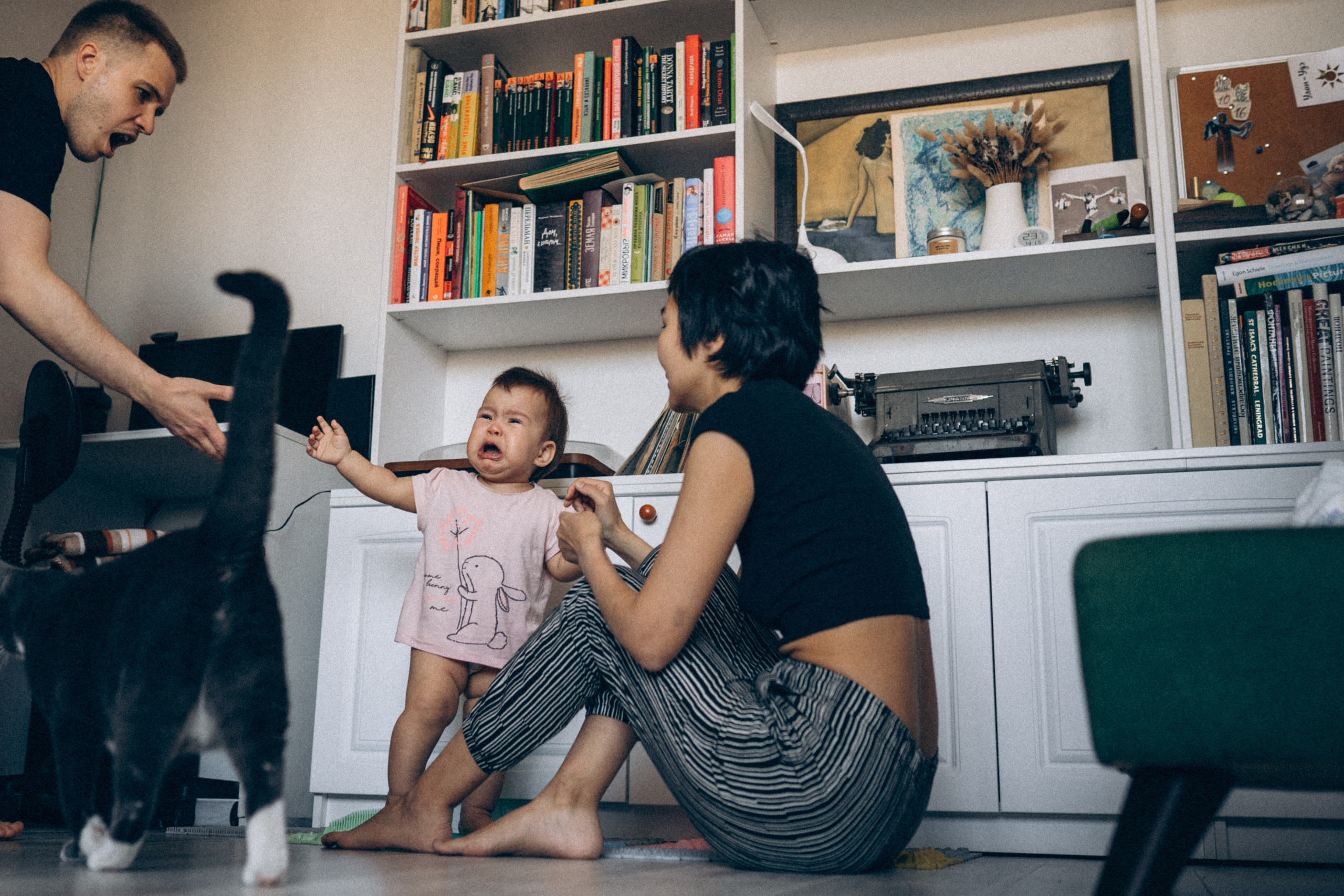 Антон, Вика и Дарина, апрель 2021. Семейный фотограф Санкт-Петербург СПб Митрофанова Ольга