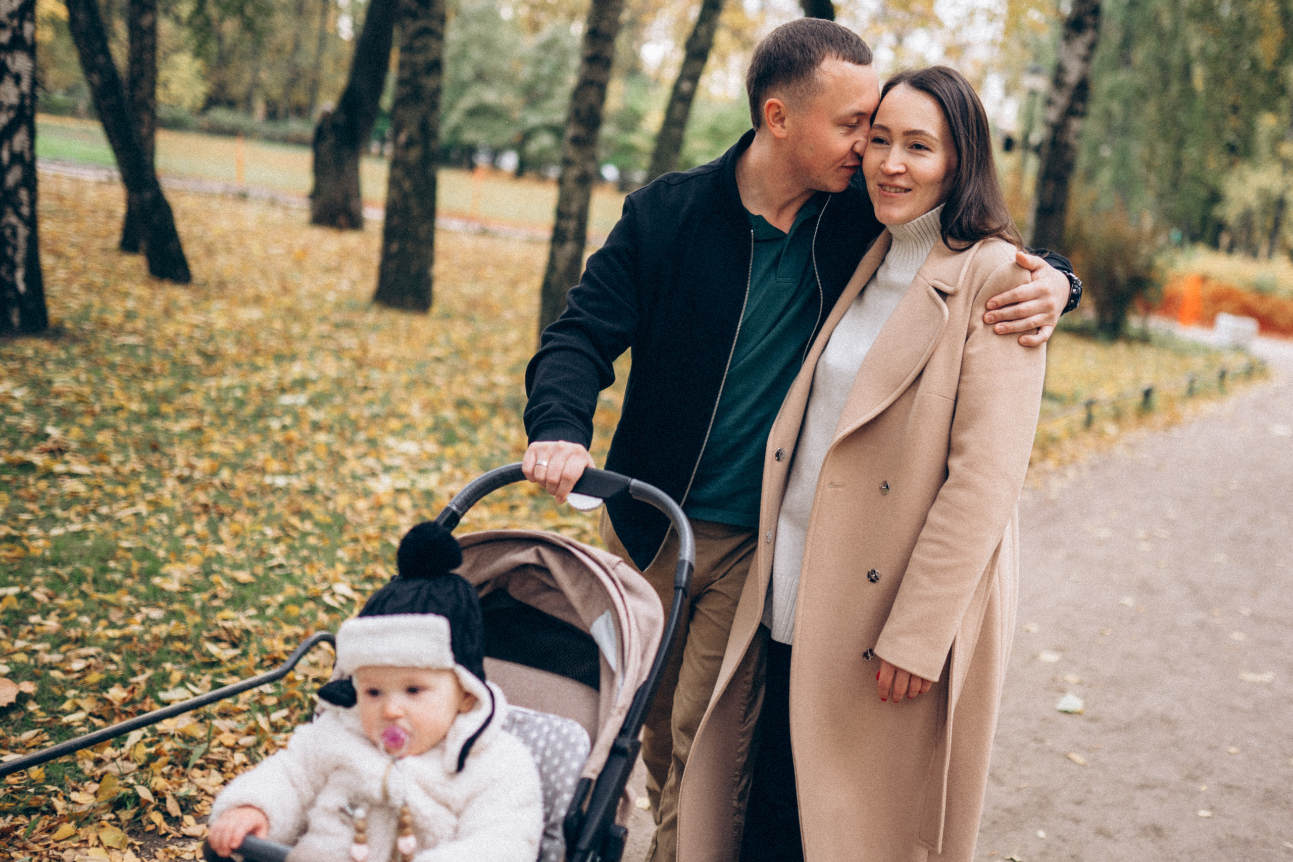 Роман, Алена и Мира, октябрь 2021. Семейный фотограф Санкт-Петербург СПб Митрофанова Ольга