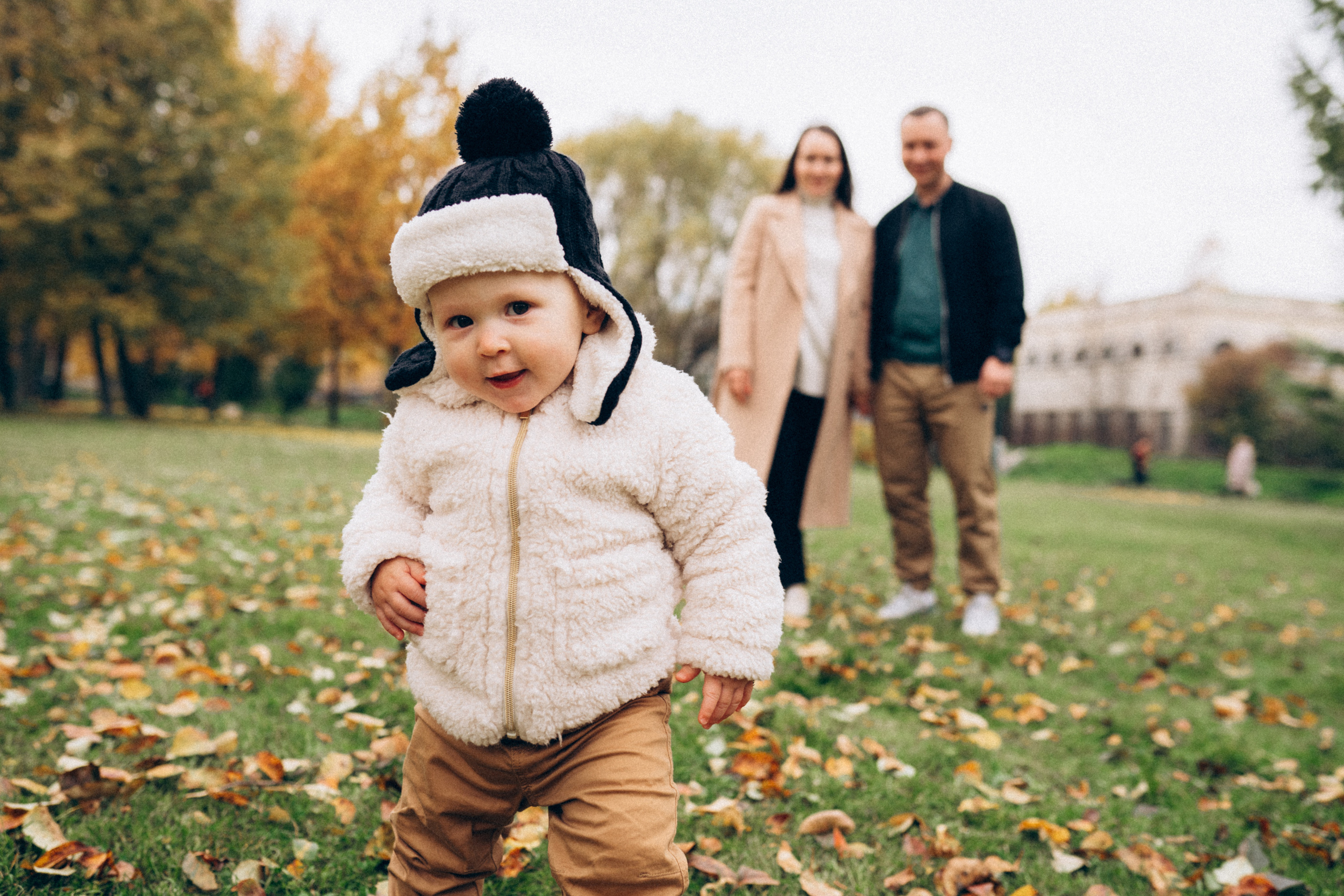 Роман, Алена и Мира, октябрь 2021. Семейный фотограф Санкт-Петербург СПб Митрофанова Ольга