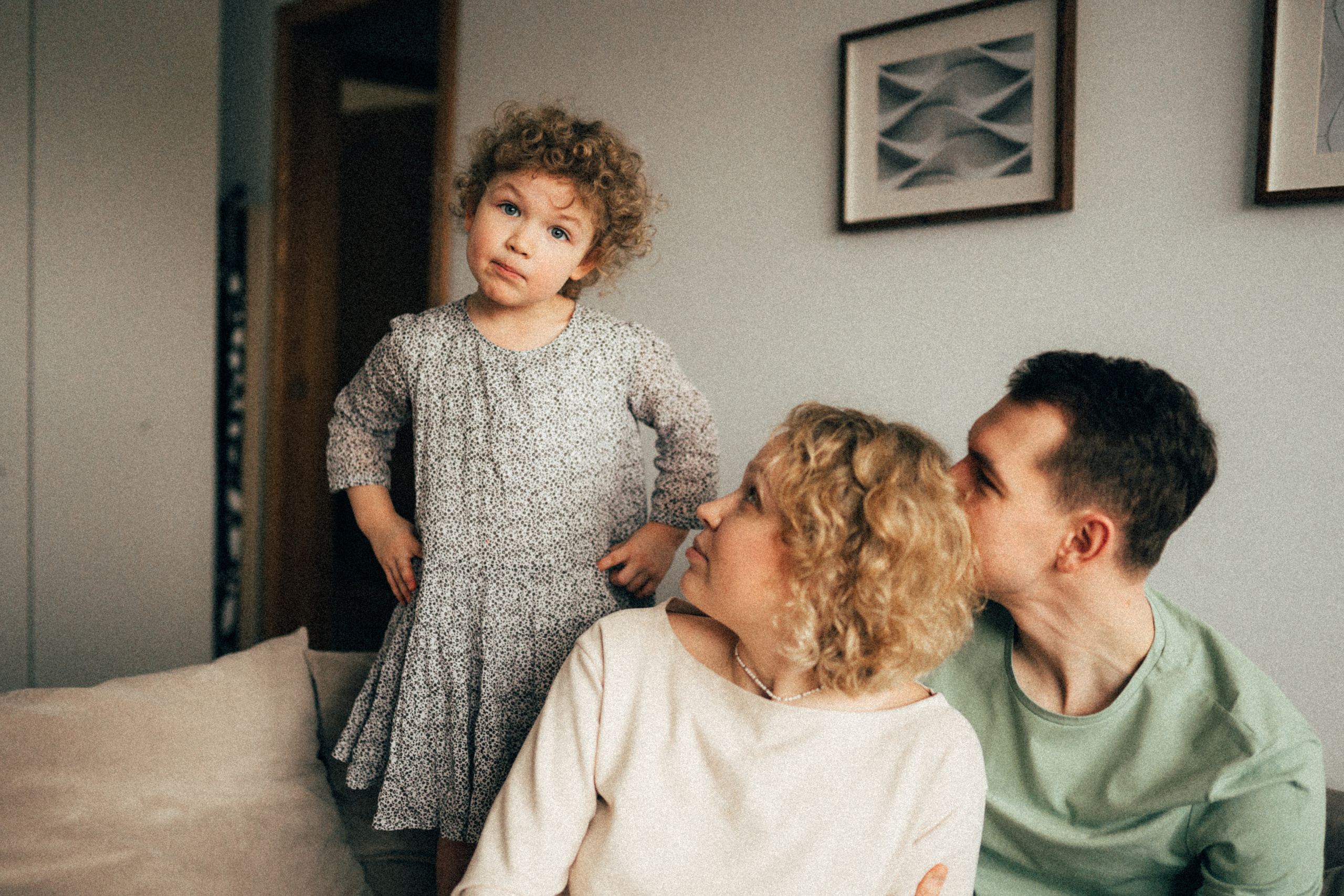 Саша, Ксюша и Ева, февраль 2021. Семейный фотограф Санкт-Петербург СПб Митрофанова Ольга