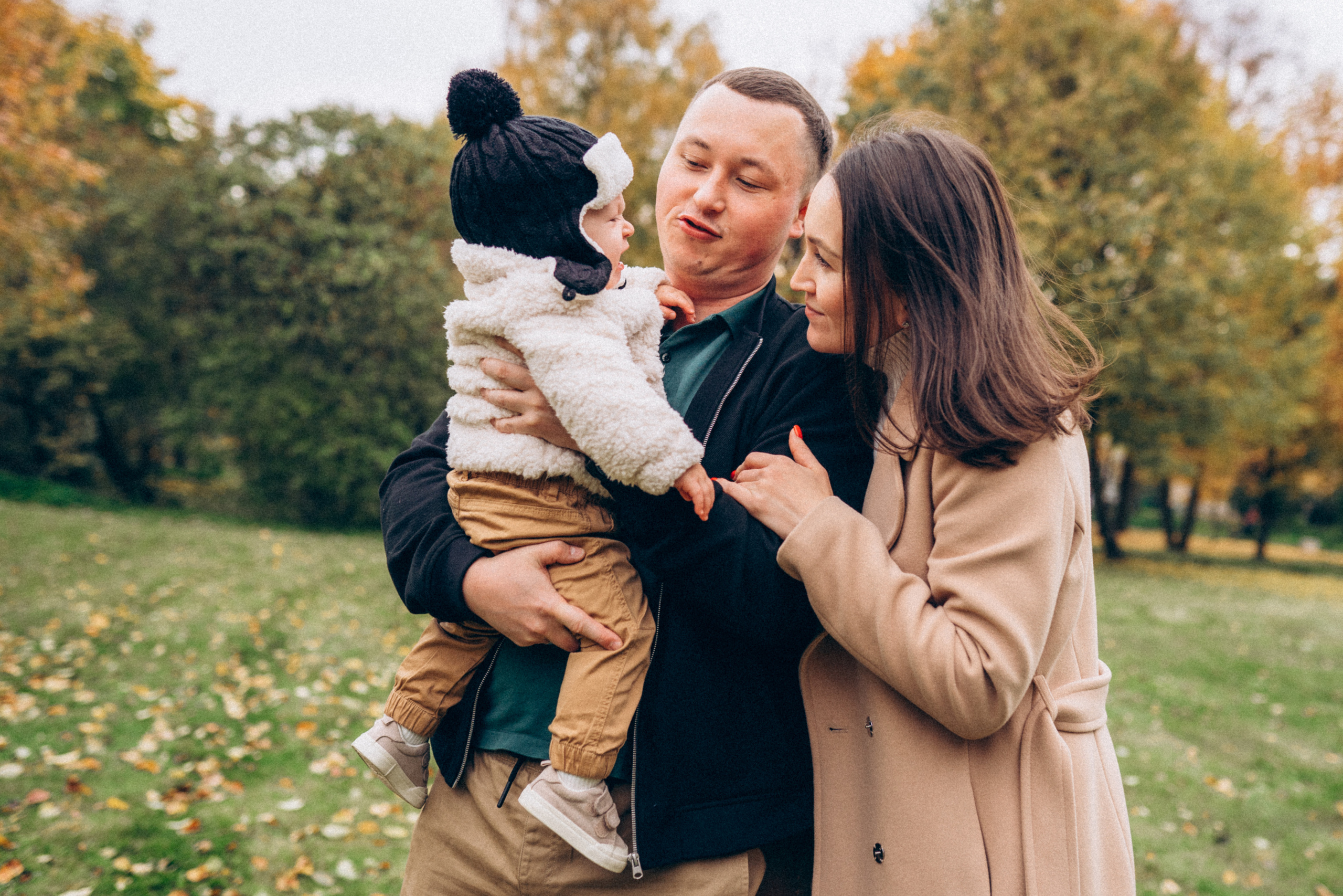 Роман, Алена и Мира, октябрь 2021. Семейный фотограф Санкт-Петербург СПб Митрофанова Ольга