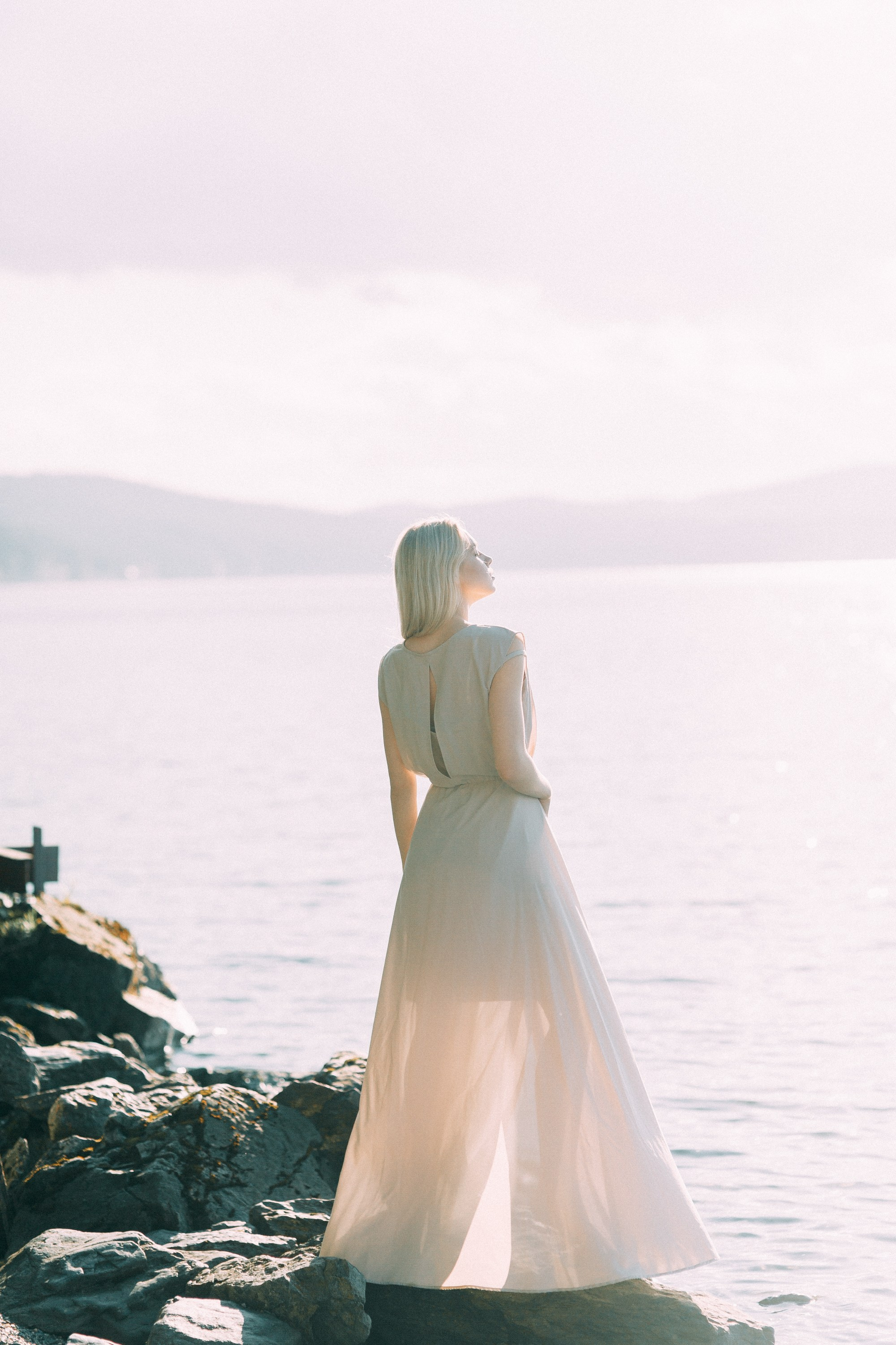 Закатная съемка на озере Тургояк