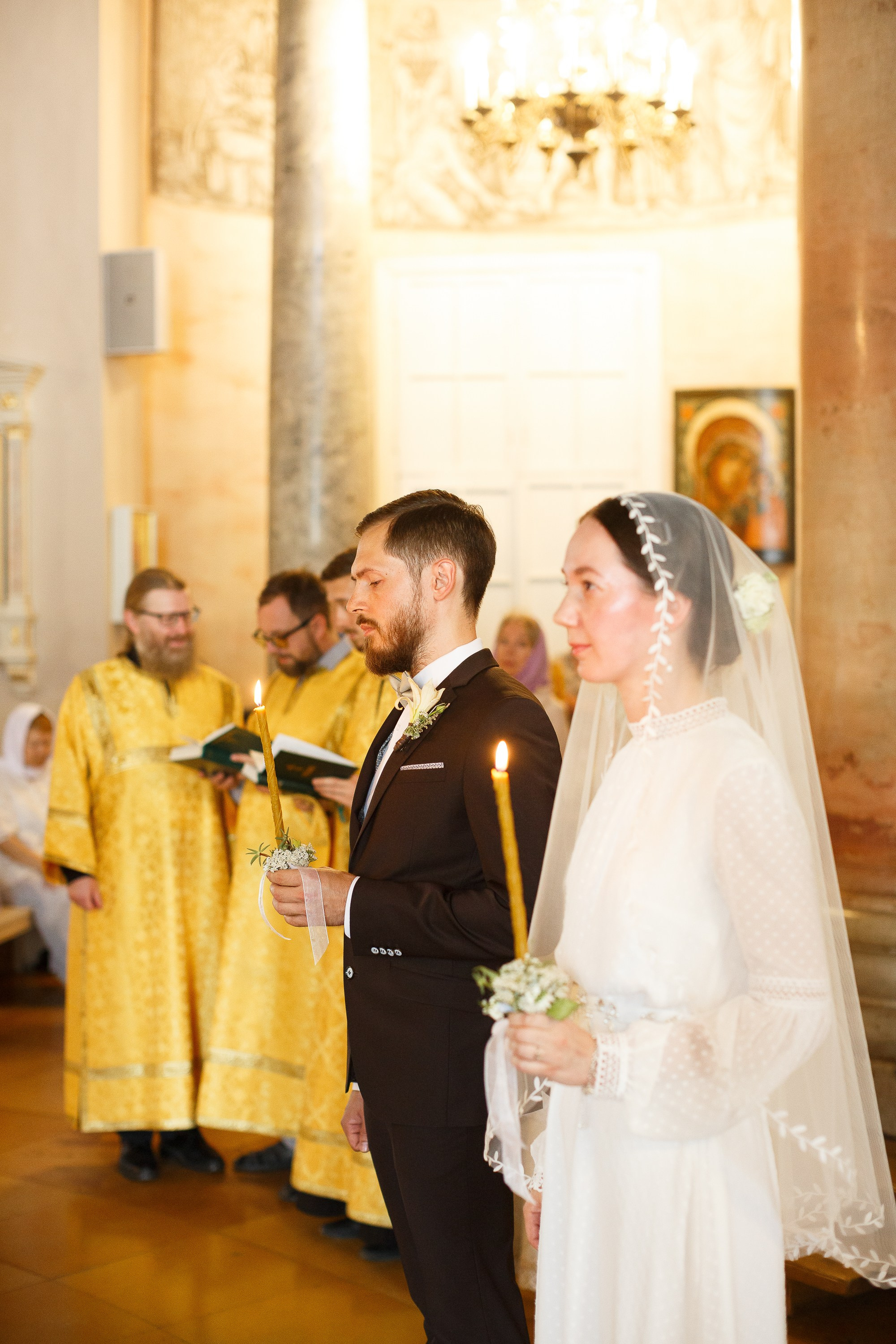 Съемка Венчания в храме царевича Димитрия