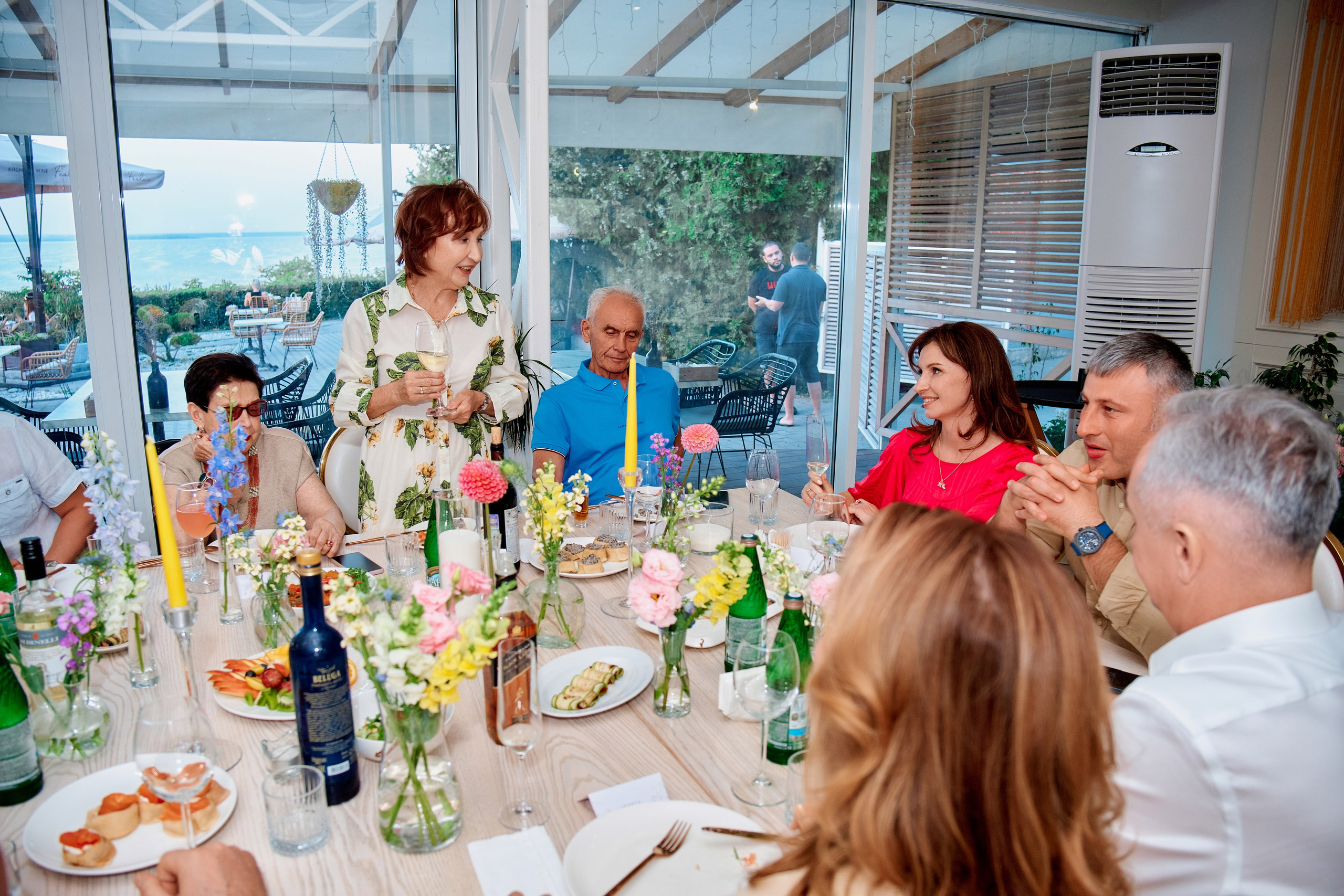 Юбилей Ирины. Ресторан Feolas. Фотограф Таганрог Анна Трайжон