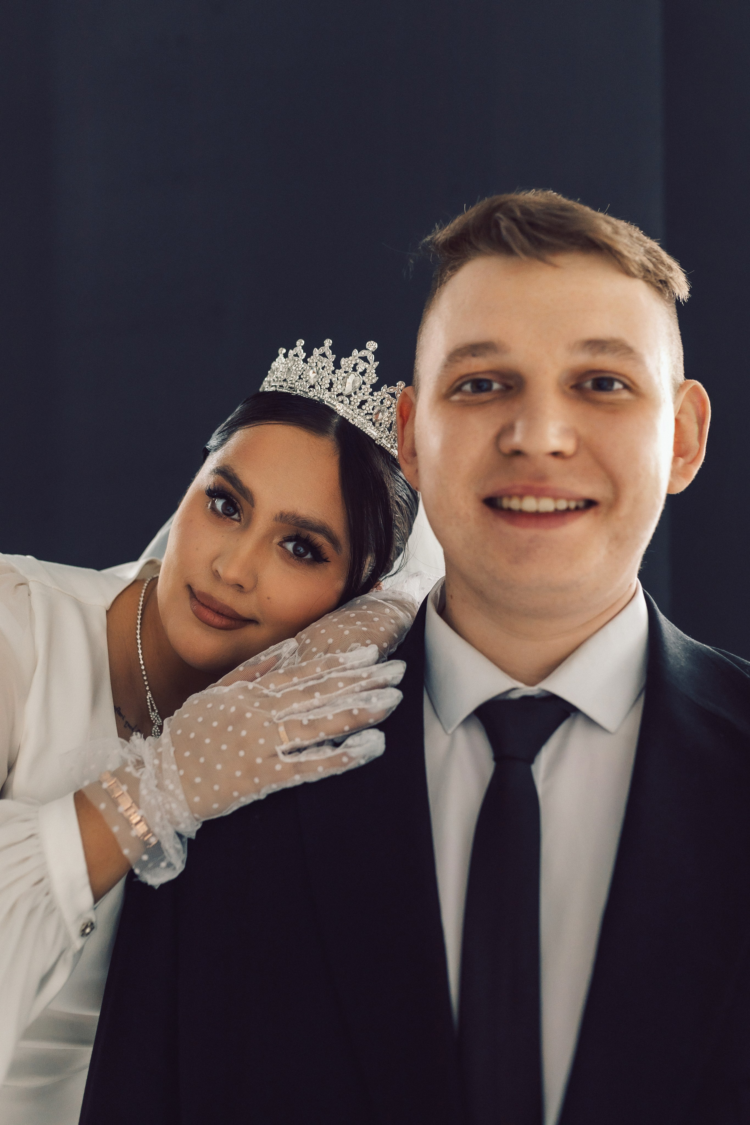 Свадебная съемка в студии. Фотограф Красноярск Архипова Алина